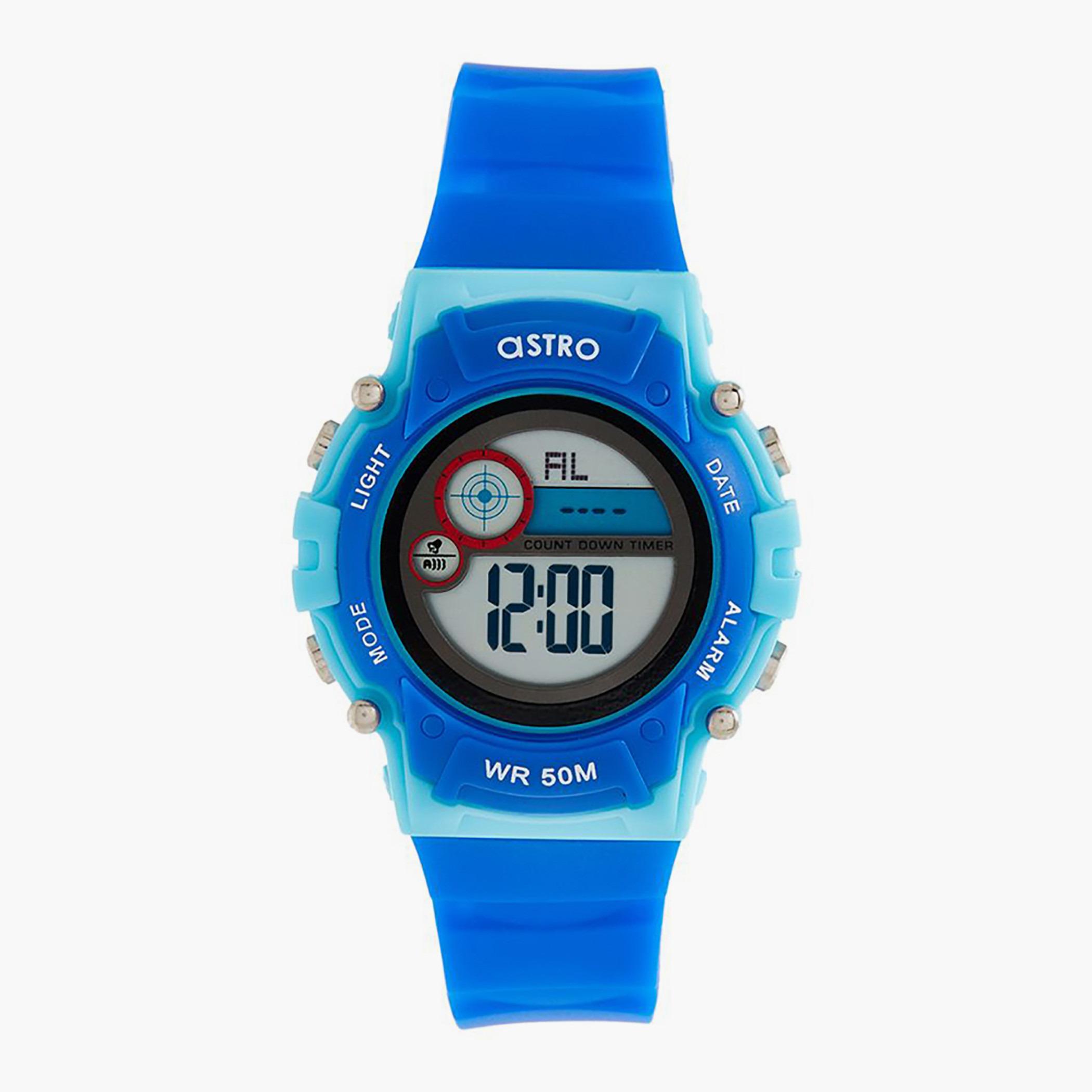 Astro Kid's Blue Digital Plastic Strap Watch -A9921-PPNB-girls-accessories-watches-image-1