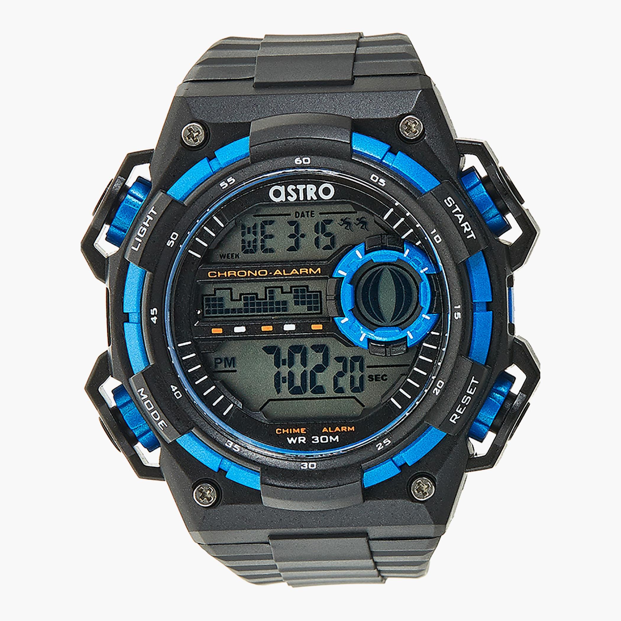 A9916-PPBBL- راقب حزام لدائن رقميّة أسود للرجال أسترو-men-watchesandjewellery-watches-image-1