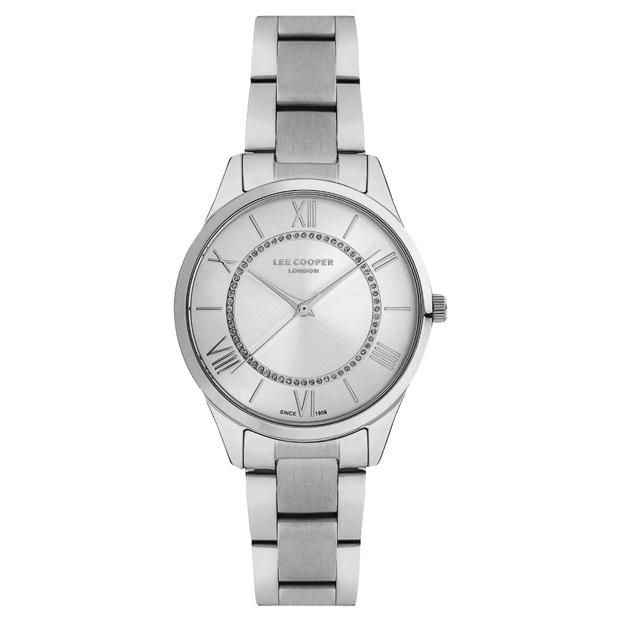 ساعة لي كوبر للنساء بسوار معدني فضي - LC07041.330-women-watchesandjewellery-watches-image-1