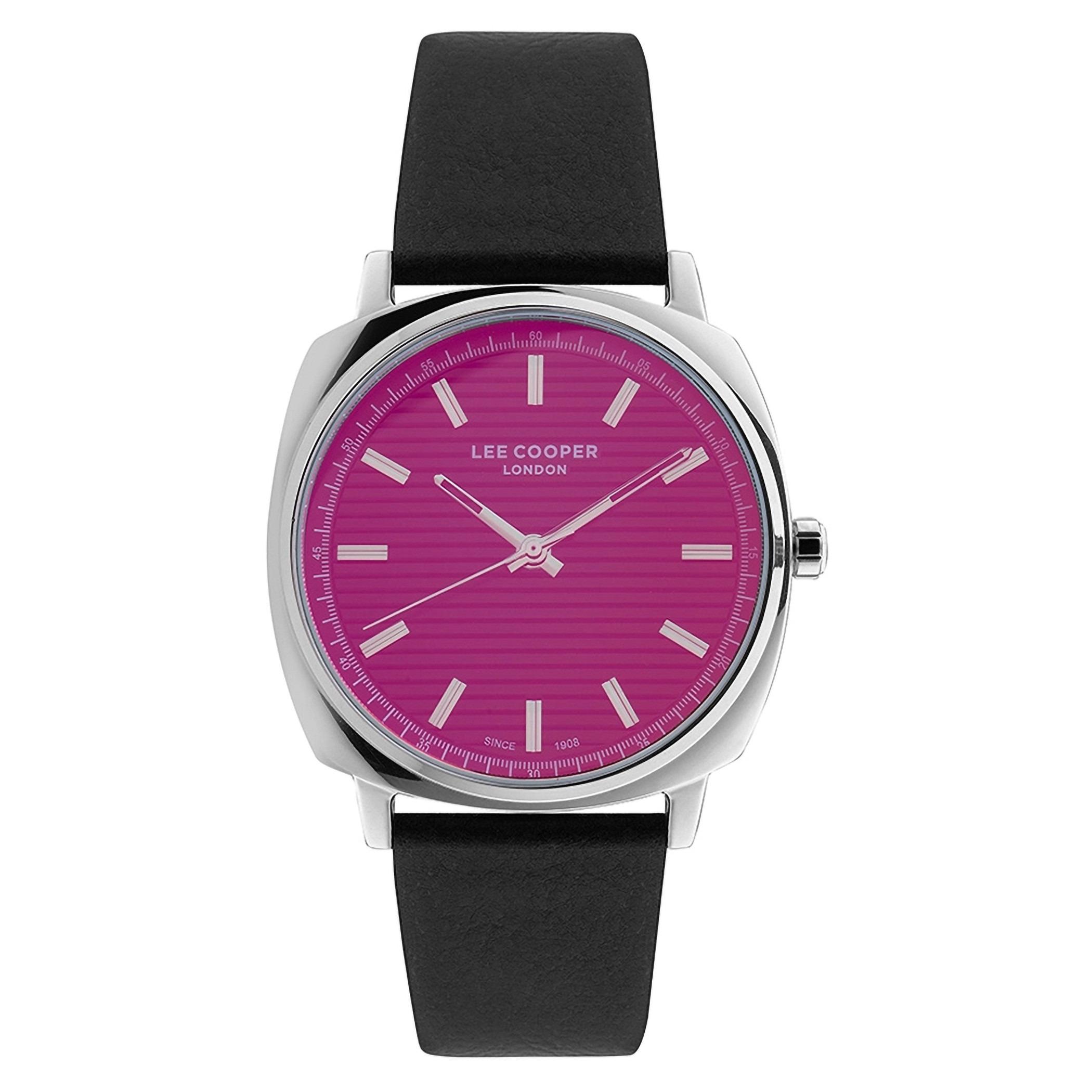Lee Cooper Men Leather Black Strap Analog Watch - LC07050.351-men-watchesandjewellery-watches-image-1