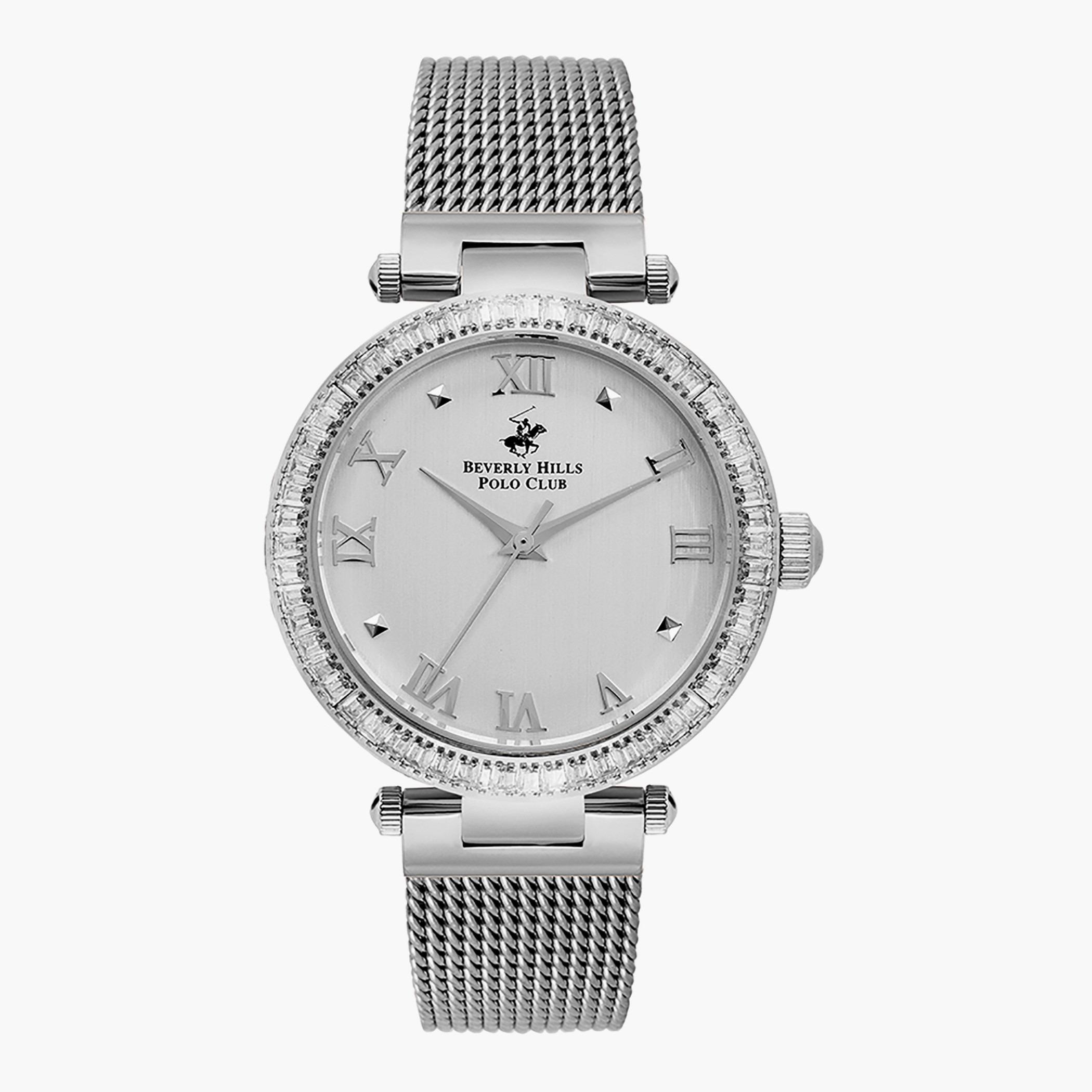 ساعة بيفرلي هيلز بولو كلوب للنساء بسوار فضي انالوج - BP3105X.330-women-watchesandjewellery-watches-image-1