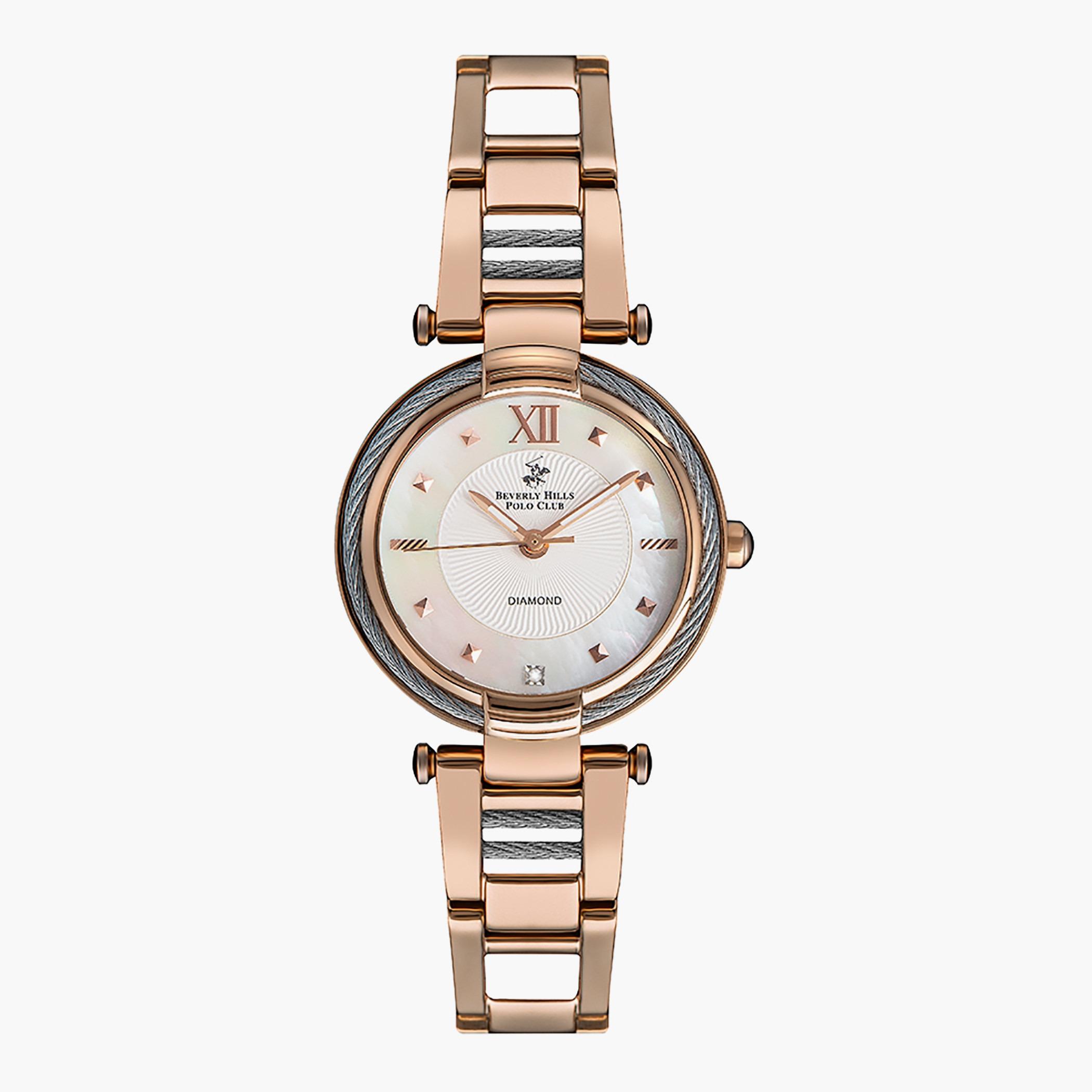 Beverly Hills Polo Club Women Rose Gold Strap Analog Watch - BP3177X.420-women-watchesandjewellery-watches-image-1