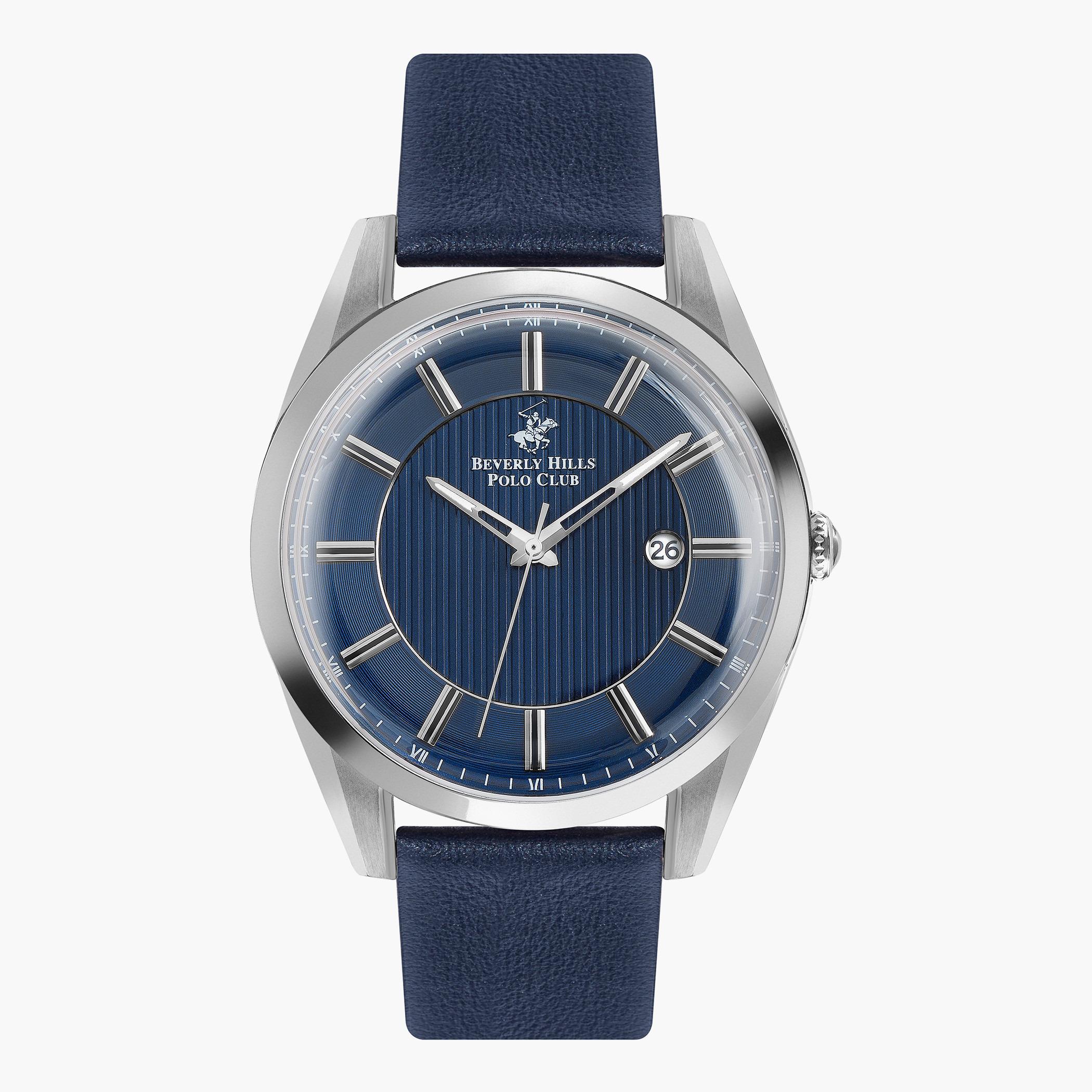 ساعة بيفرلي هيلز بولو كلوب للرجال بسوار كحلي انالوج - BP3219X.399-men-watchesandjewellery-watches-image-1