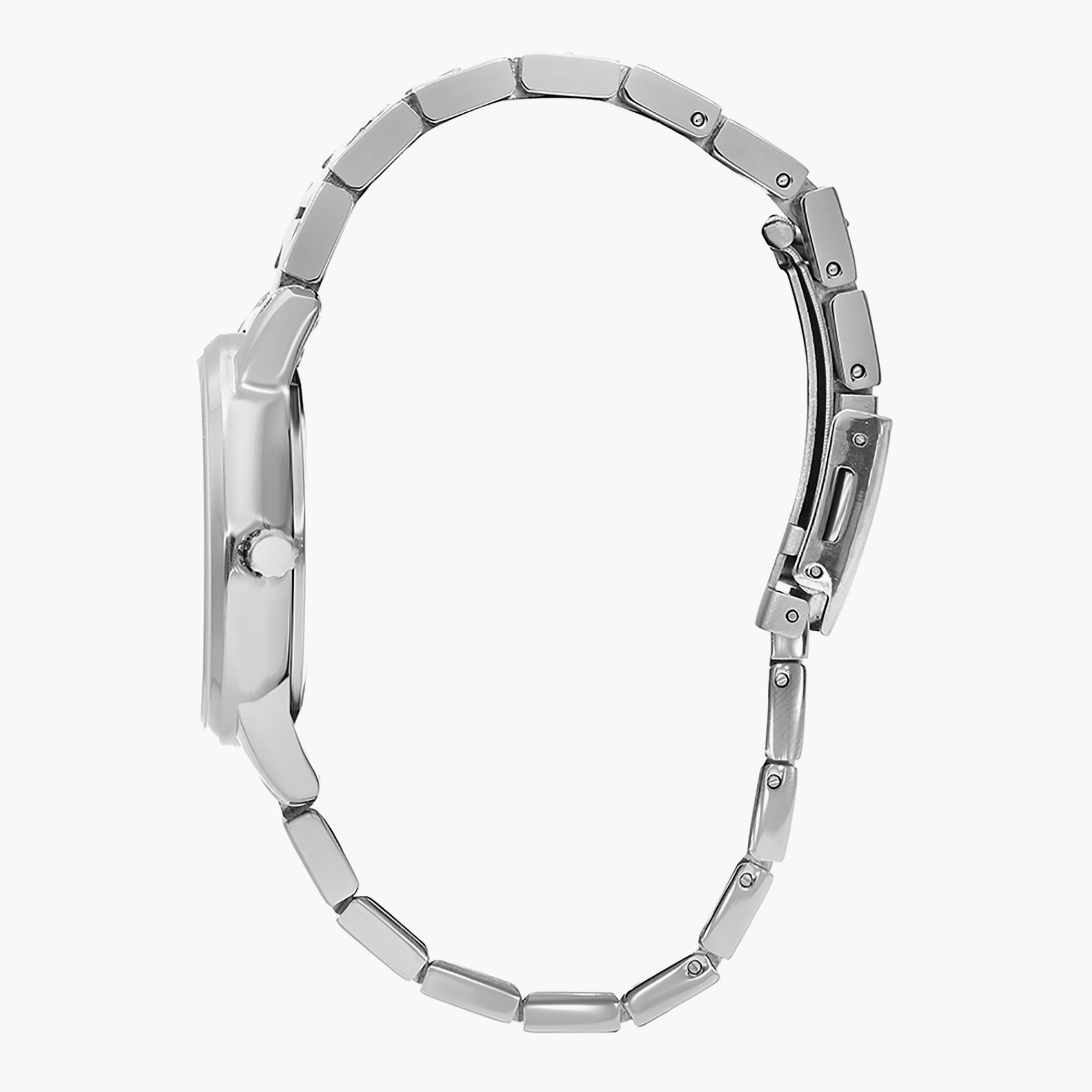 LC07229.590- راقب حزام معدن تناظرية الفضة والذهب للنساء لي كوبر-women-watchesandjewellery-watches-image-2