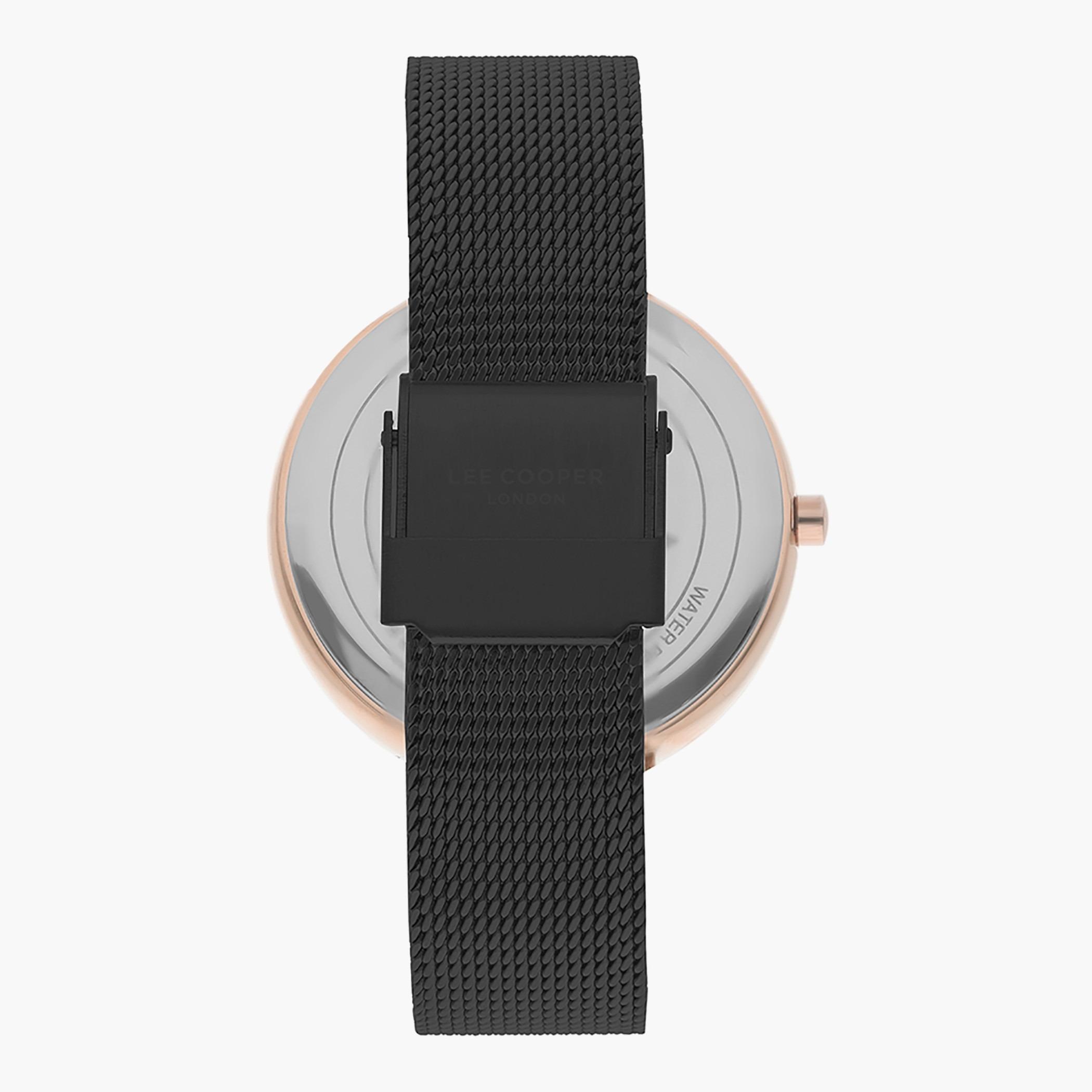 LC07266.460- راقب حزام شبكة تناظرية بندقية معدنية للنساء لي كوبر-women-watchesandjewellery-watches-image-3