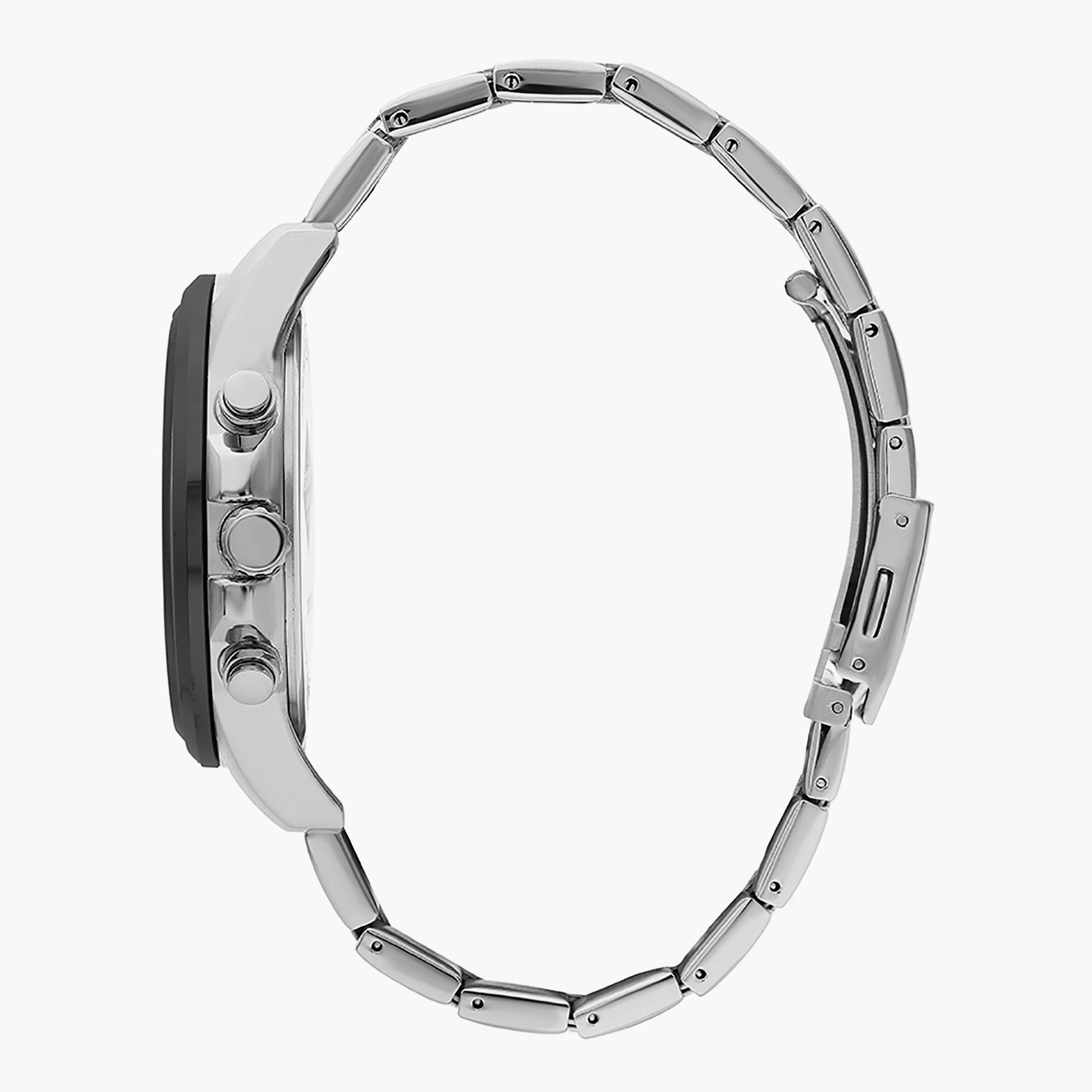 LC07277.390- راقب حزام معدن كرونوغراف بني ملك الرجال لي كوبر-men-watchesandjewellery-watches-image-2
