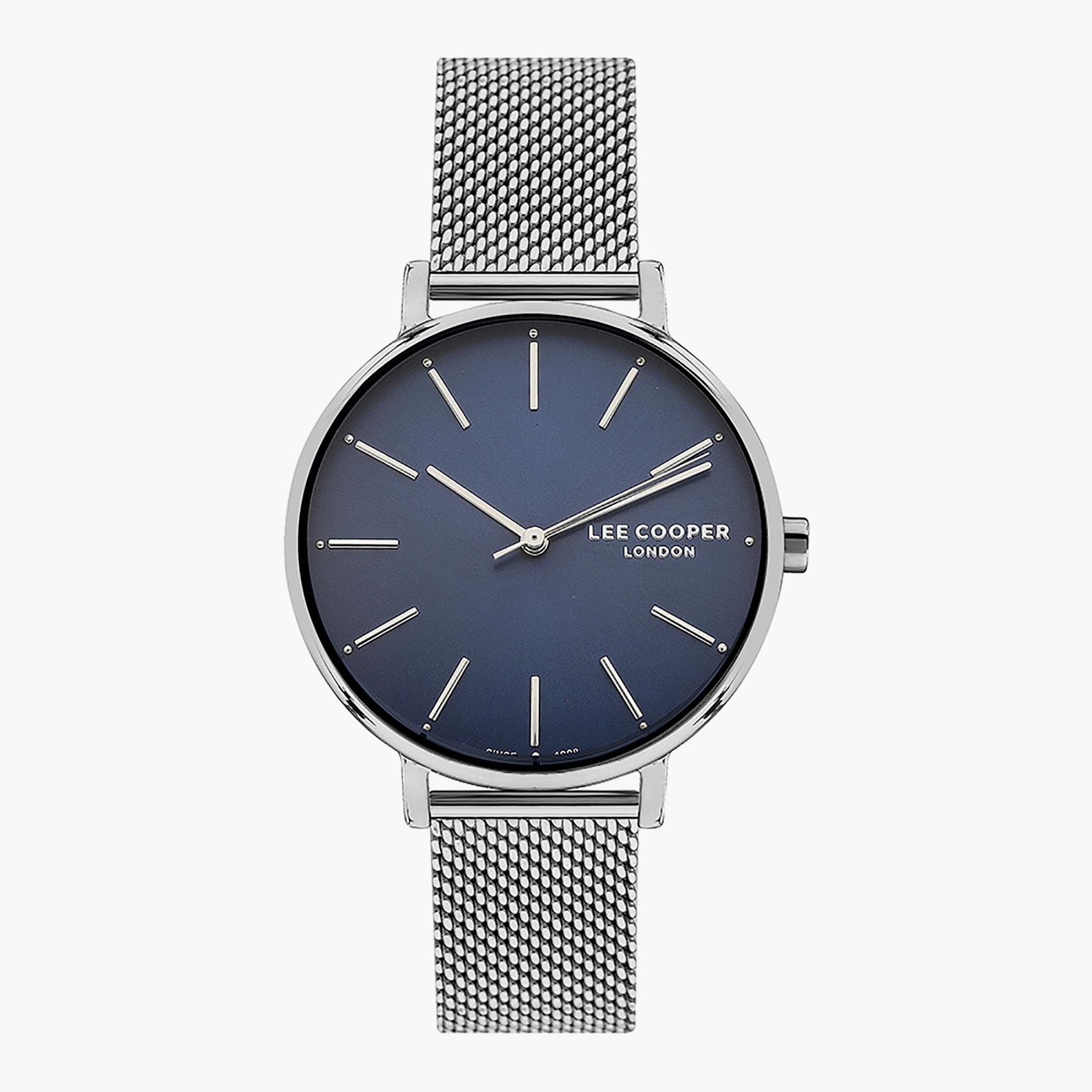 Lee Cooper Women Mesh Silver Strap Analog Watch - LC07249.390-women-watchesandjewellery-watches-image-1