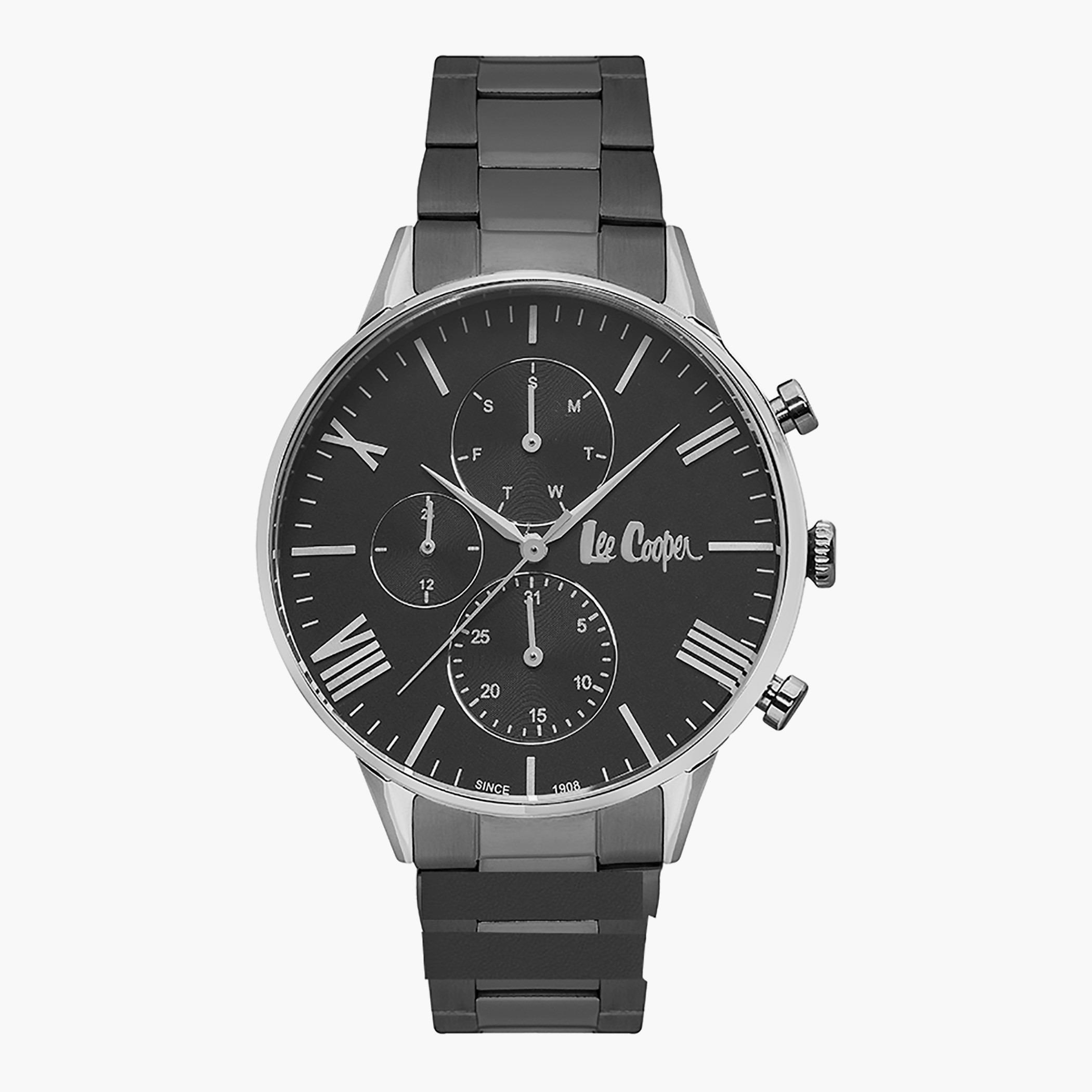 LC06927.350- راقب حزام معدن كرونوغراف رمادي ملك الرجال لي كوبر-men-watchesandjewellery-watches-image-1
