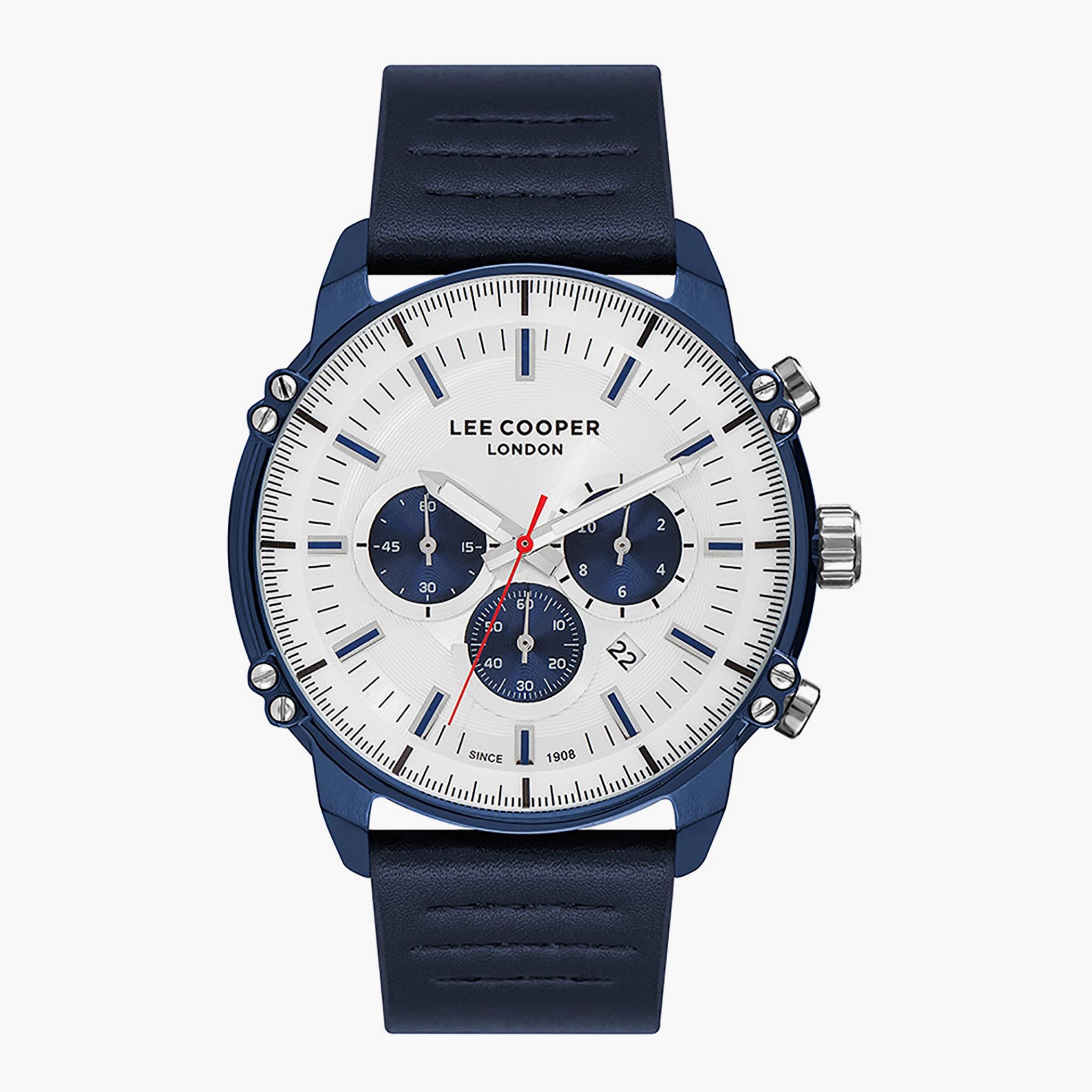 LC07070.939- راقب حزام جلد كرونوغراف البحرية ملك الرجال لي كوبر-men-watchesandjewellery-watches-image-1