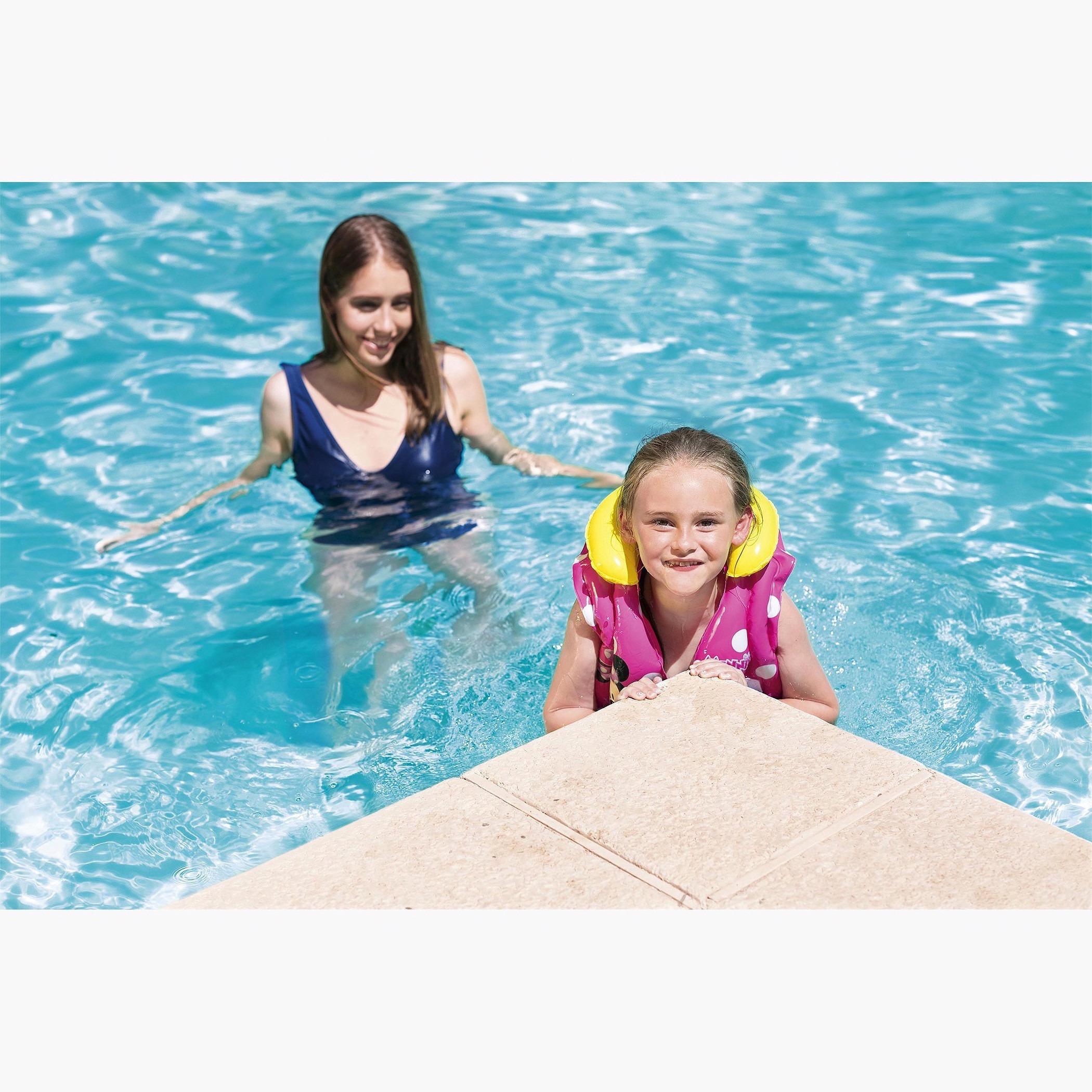 Bestway Minnie Mouse Print Swim Vest with Buckle Closure - 51x46 cms-sports-girls-clothing-swimwear-image-8