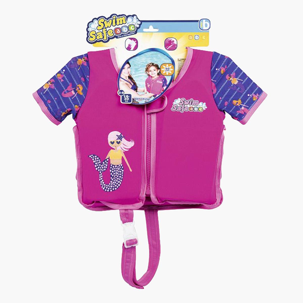 Bestway Swim Vest with Short Sleeves and Zip Closure-sports-girls-clothing-swimwear-image-5