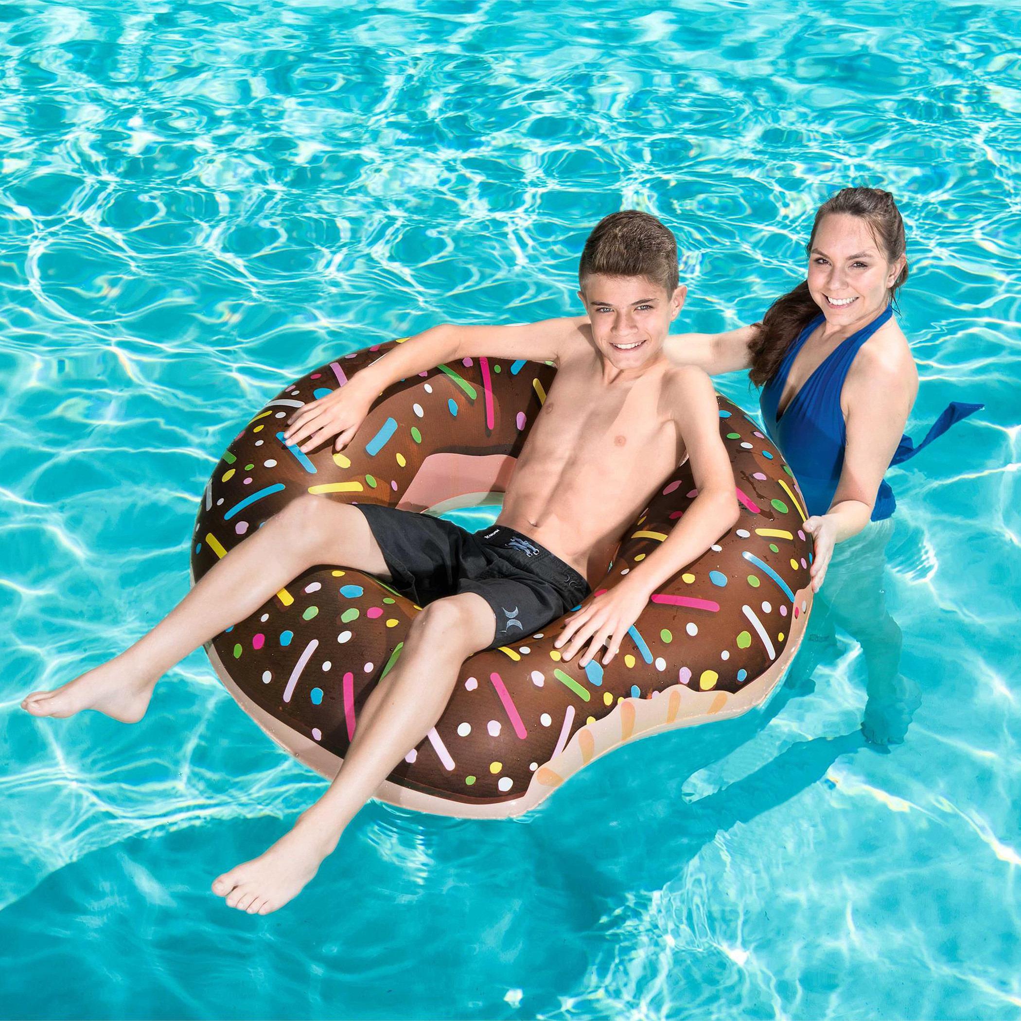 عوامة سباحة دونات من بيست واي - 107×56 سم-toys-outdoor-poolandbeach-poolaccessories-image-2