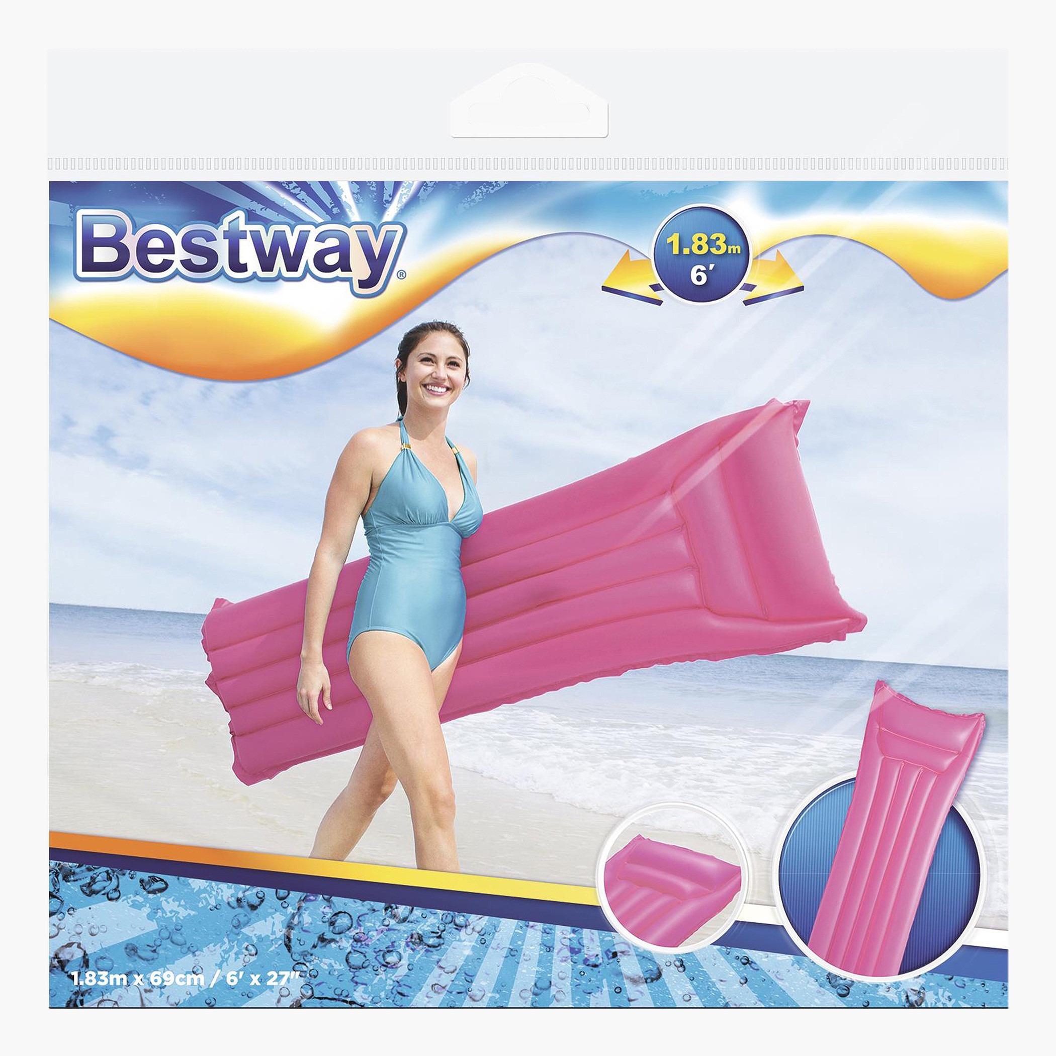حصيرة هوائية بتشطيب مطفي من بيست واي - 183x69 سم-toys-outdoor-poolandbeach-floatsandboats-image-3