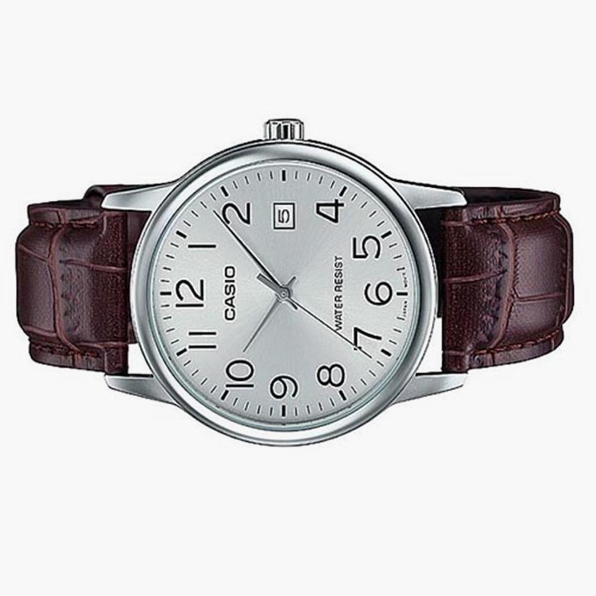 Casio Women Leather Brown Strap Analog Watch - LTP-V002L-7B2UDF-women-watchesandjewellery-watches-image-3