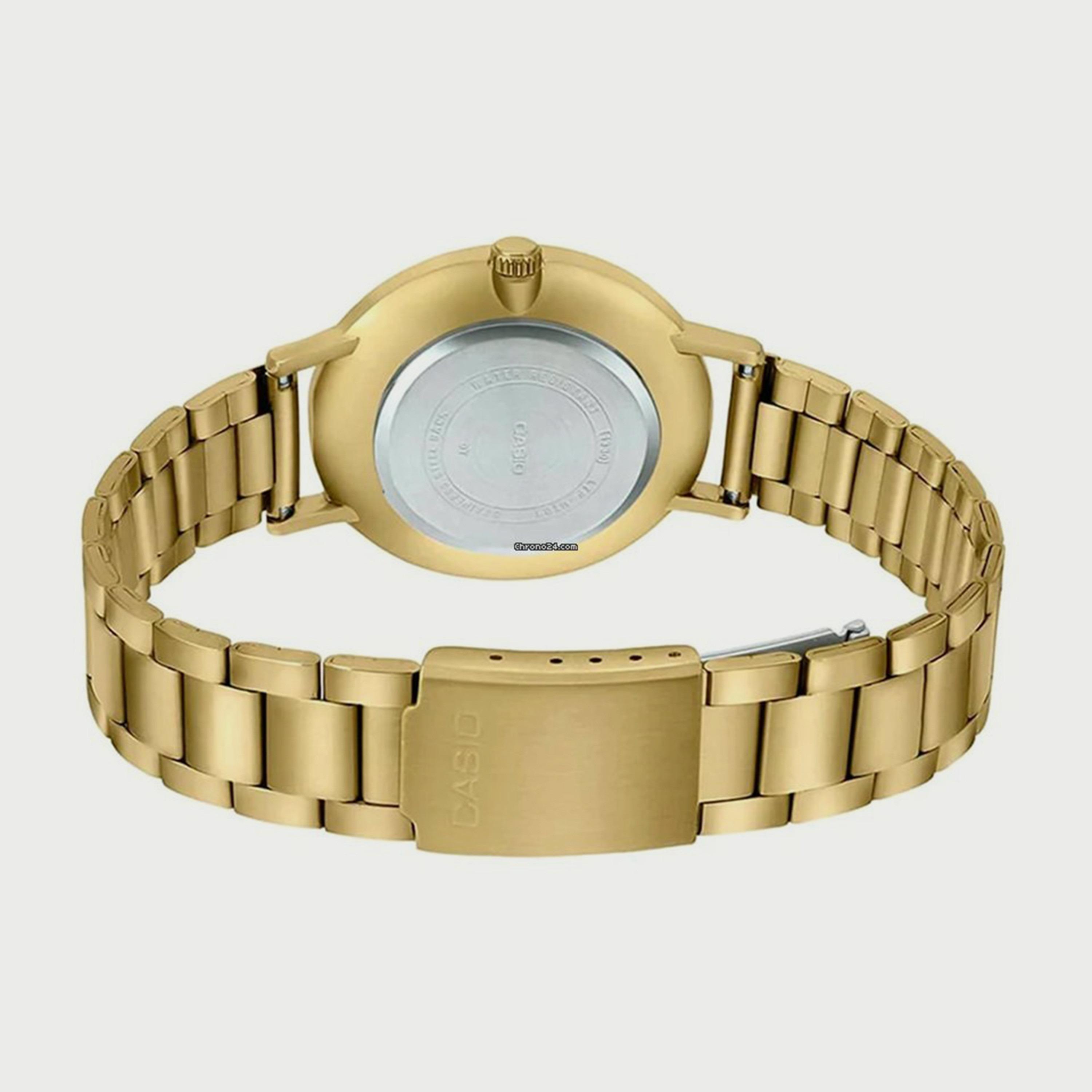 Casio Women's Gold Analog Stainless Steel Strap Watch LTP-VT01G-1BUDF-women-watchesandjewellery-watches-image-3