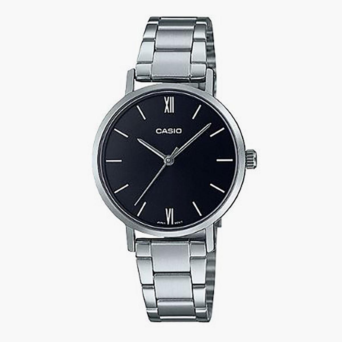 كاسيو ساعة عملية كاجوال للنساء انالوج بعقارب ستانلس ستيل - LTP-VT02D-1AUDF-women-watchesandjewellery-watches-image-1