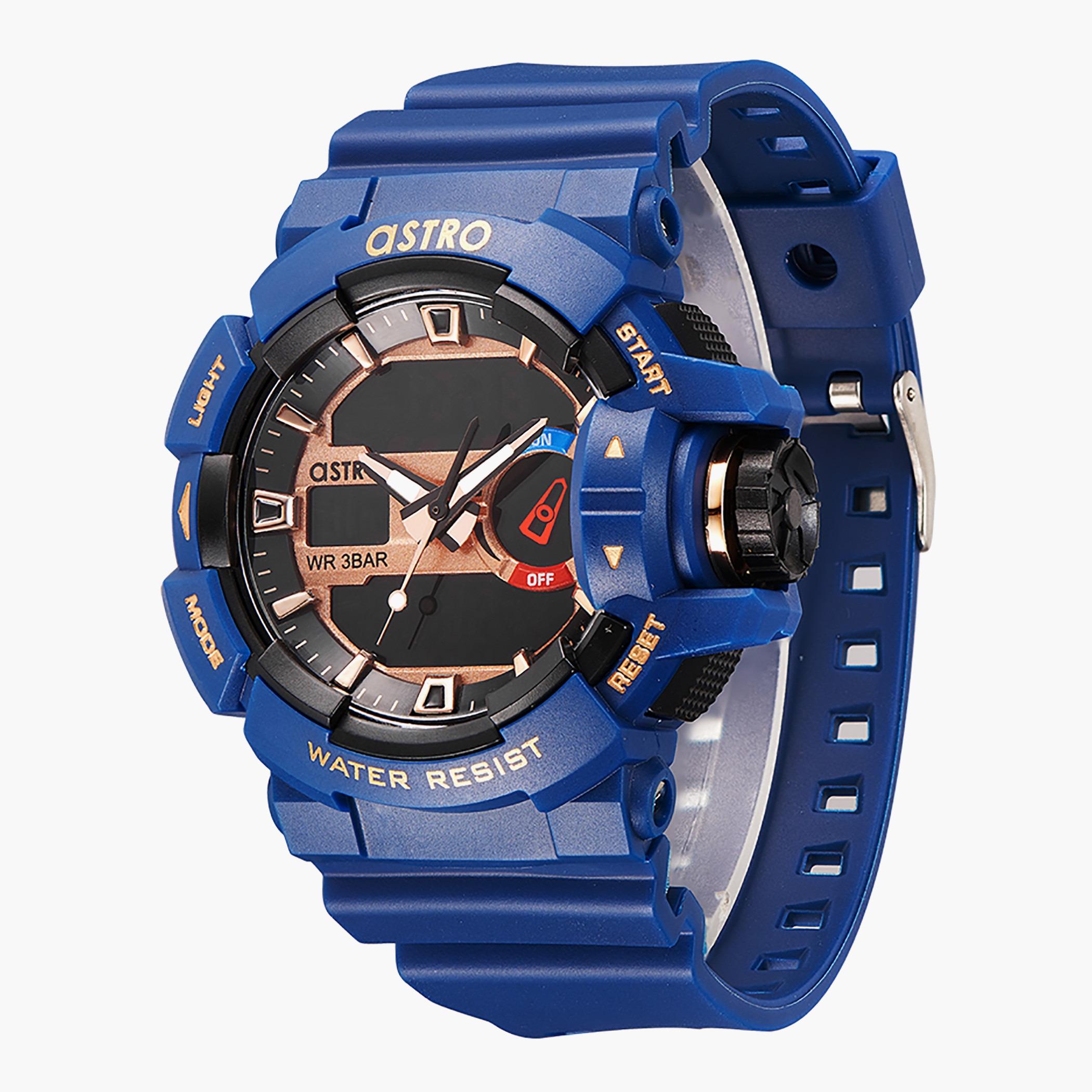 Astro Men Blue Strap Analog-Digital Watch - A22805-PPLB-men-watchesandjewellery-watches-image-2