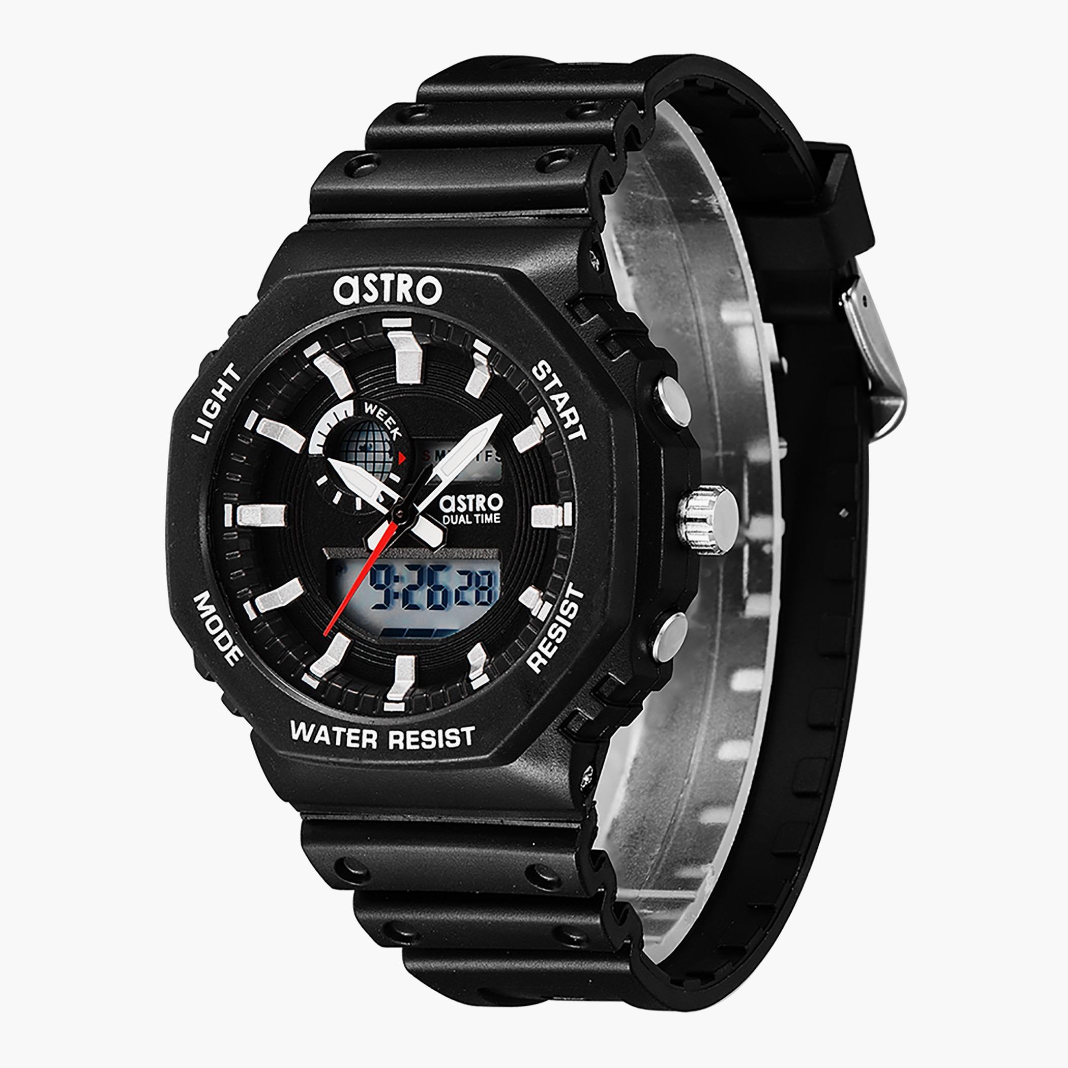 ساعة للرجال استر انالوج رقمية بسوار اسود - A22806-PPBB-men-watchesandjewellery-watches-image-2