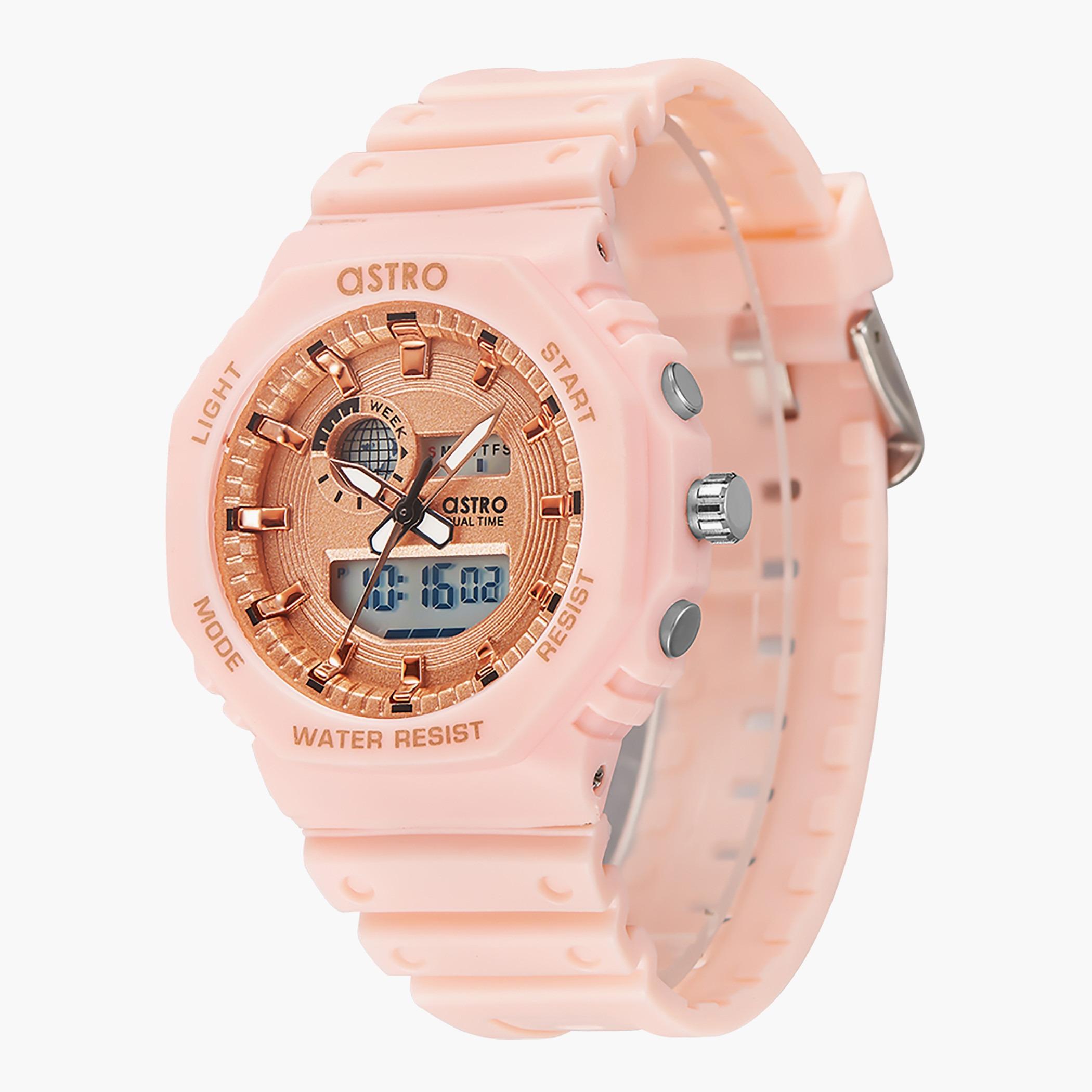 ساعة للرجال استر انالوج رقمية بسوار زهري - A22806-PPFK-men-watchesandjewellery-watches-image-2