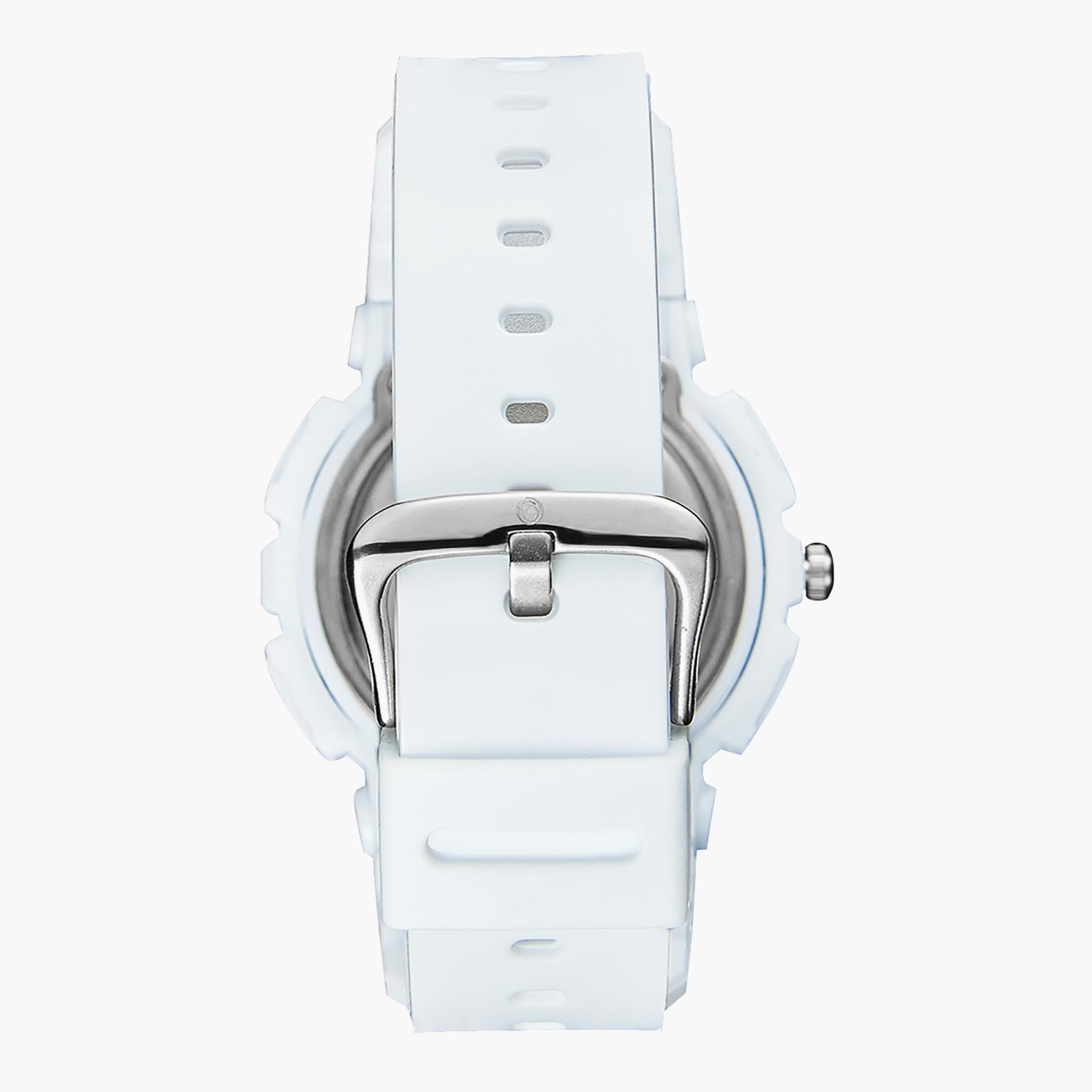 ساعة استر للرجال انالوج رقمية بسوار ابيض - A22707-PPWGP-men-watchesandjewellery-watches-image-3