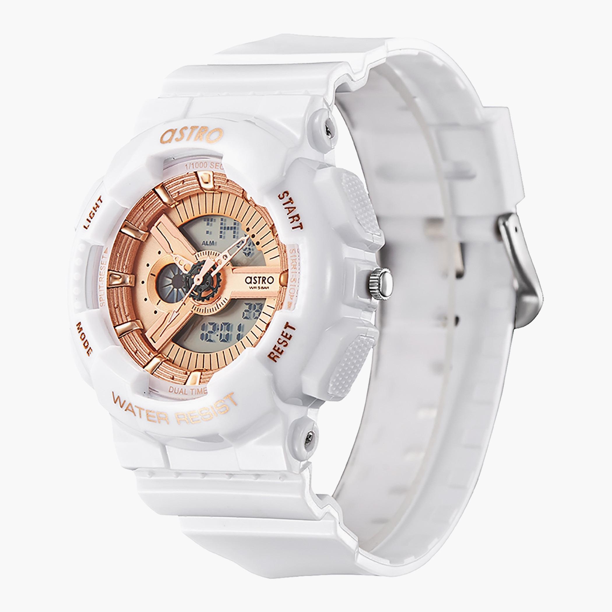 Astro Men White Strap Analog-Digital Watch - A22707-PPWK-men-watchesandjewellery-watches-image-2