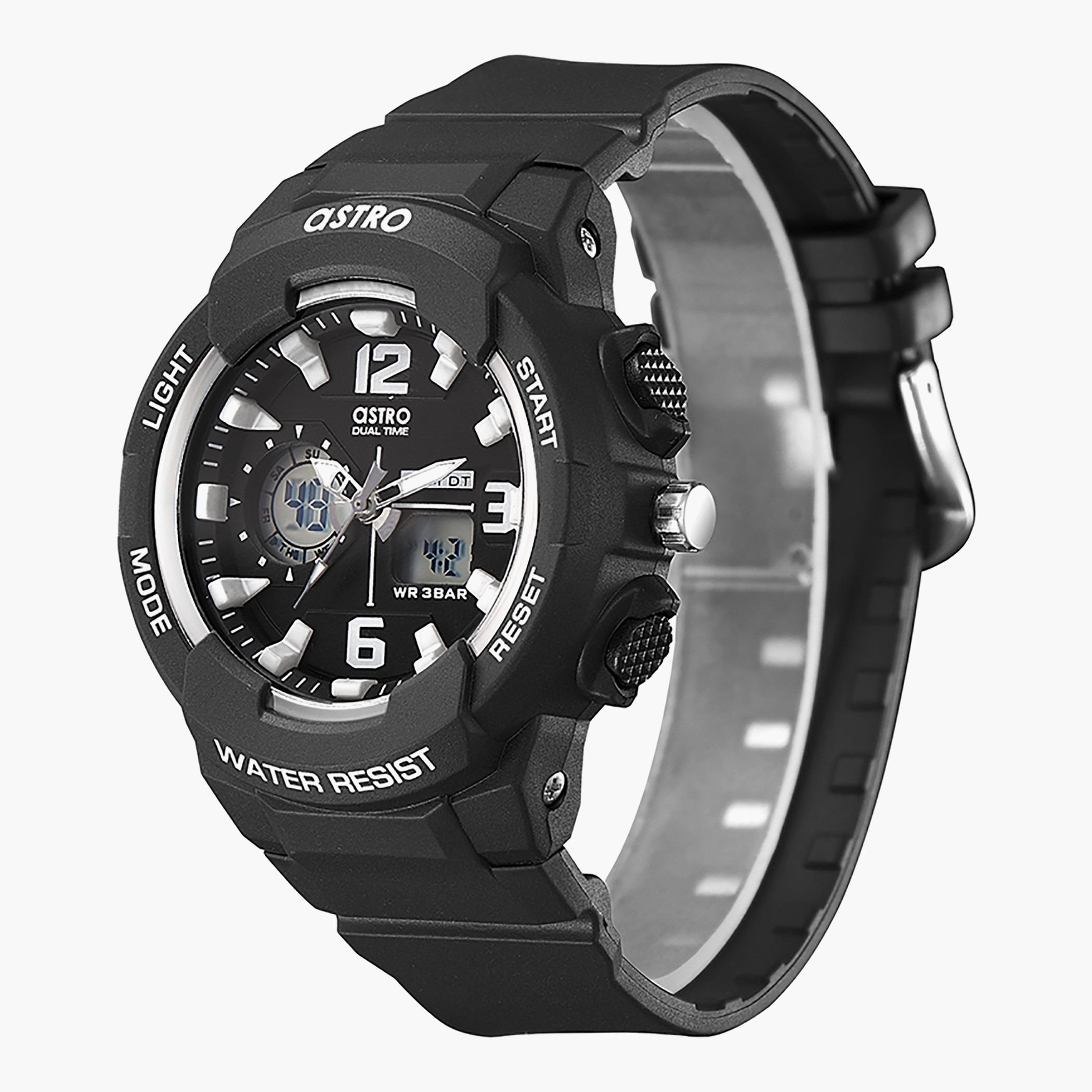 ساعة للرجال استر انالوج رقمية بسوار اسود - A22808-PPBB-men-watchesandjewellery-watches-image-2
