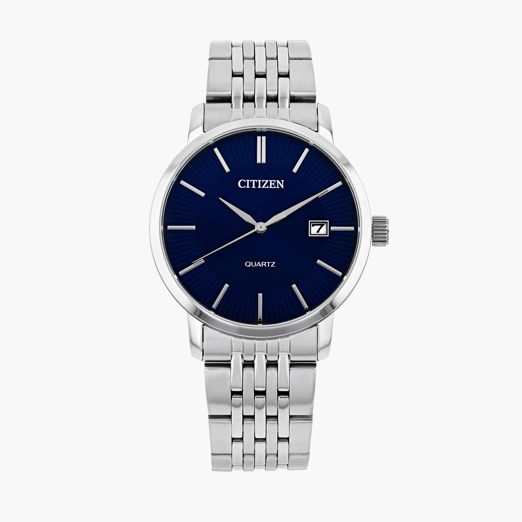ساعة سيتزن للرجال بسوار فضي - DZ0040-51L-men-watchesandjewellery-watches-image-1