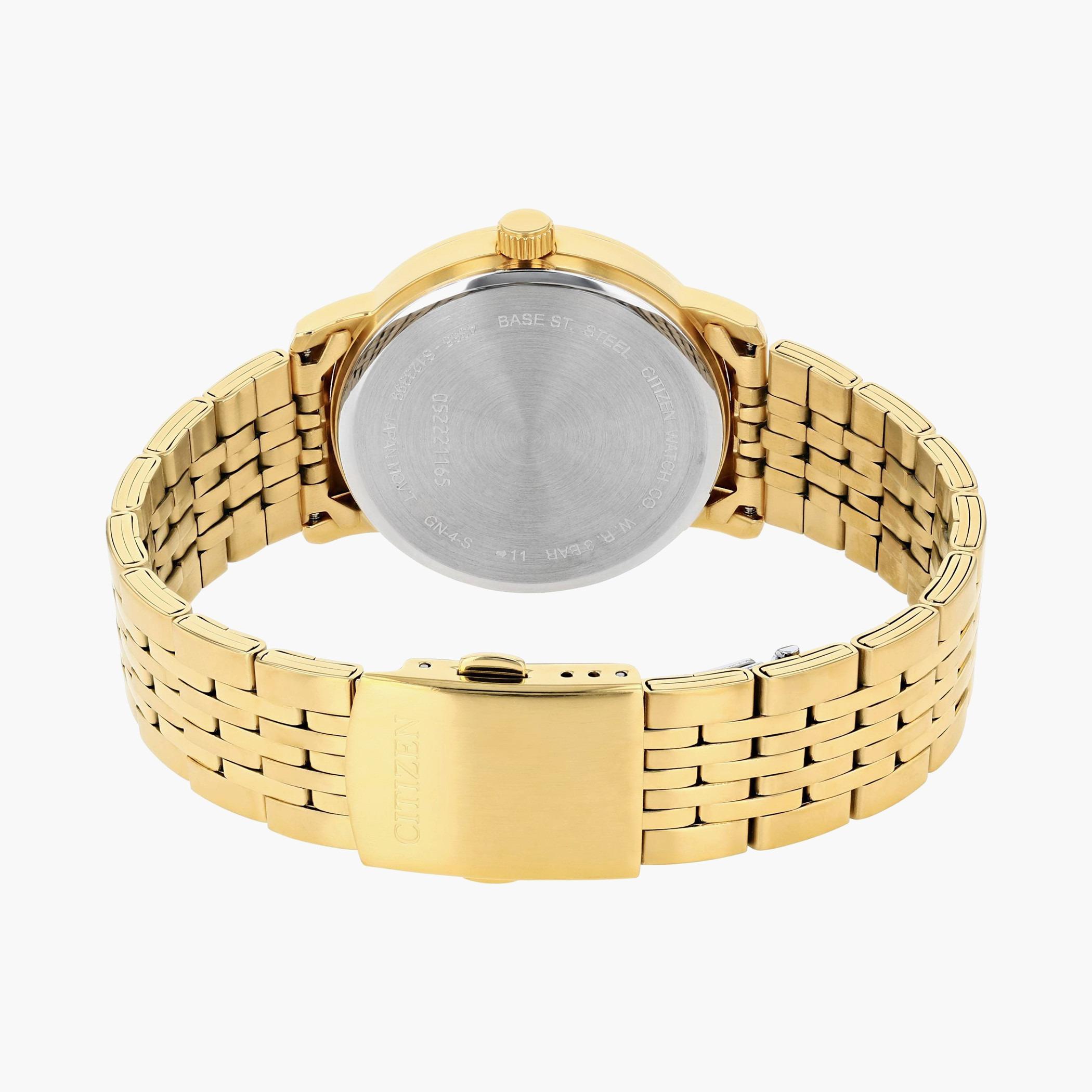 ساعة سيتزن رجال انالوج بسوار ذهبي - DZ0042-55E-men-watchesandjewellery-watches-image-2