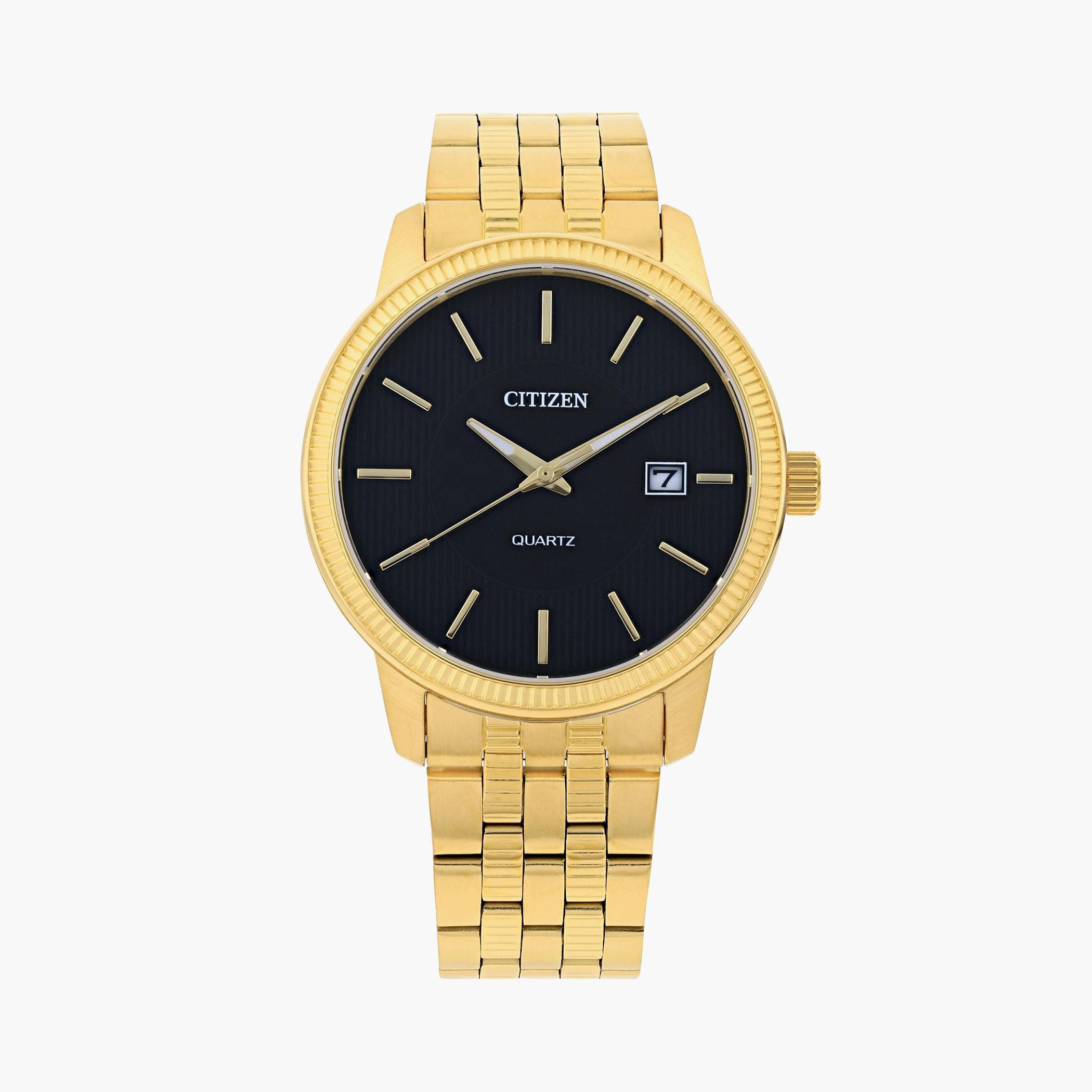 ساعة سيتزن انالوج بسوار ذهبي - DZ0052-51E-men-watchesandjewellery-watches-image-1