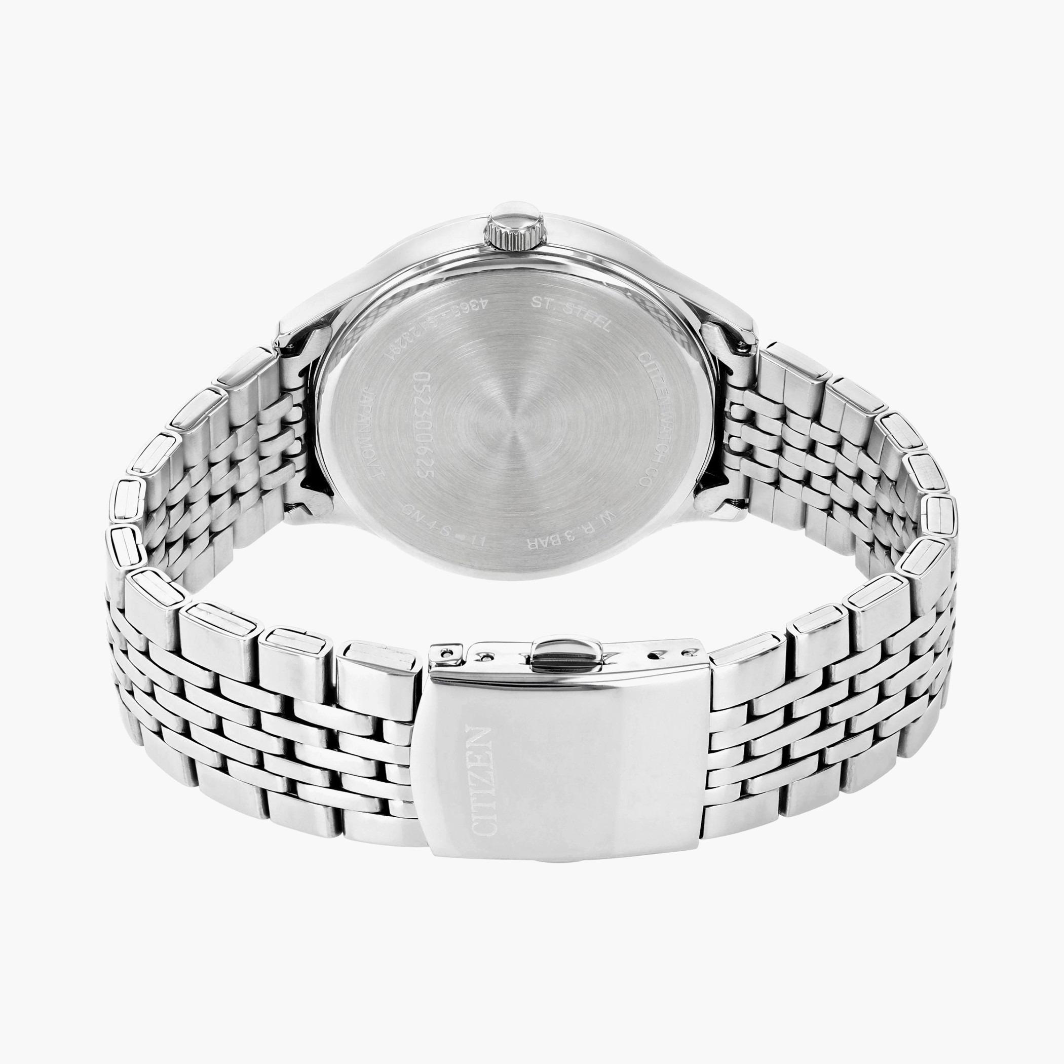 Citizen Men Silver Strap Analog Watch - DZ0060-53L-men-watchesandjewellery-watches-image-2