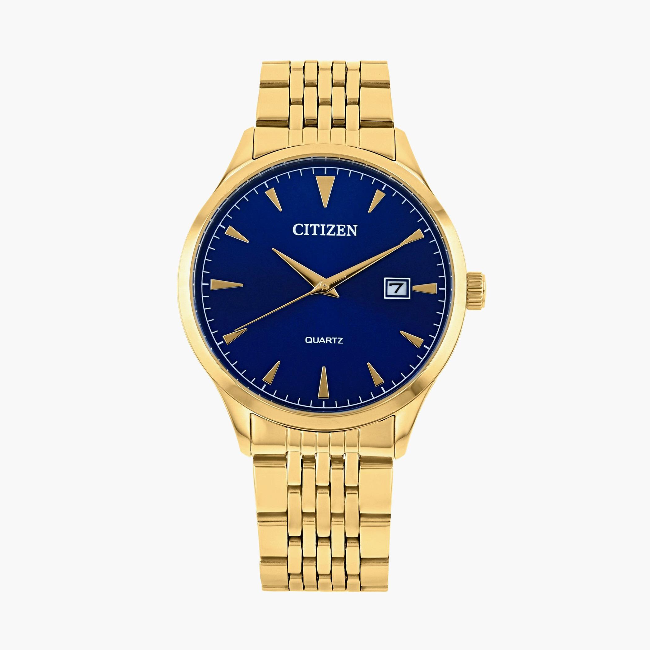 ساعة سيتزن رجال انالوج بسوار ذهبي - DZ0062-58L-men-watchesandjewellery-watches-image-1