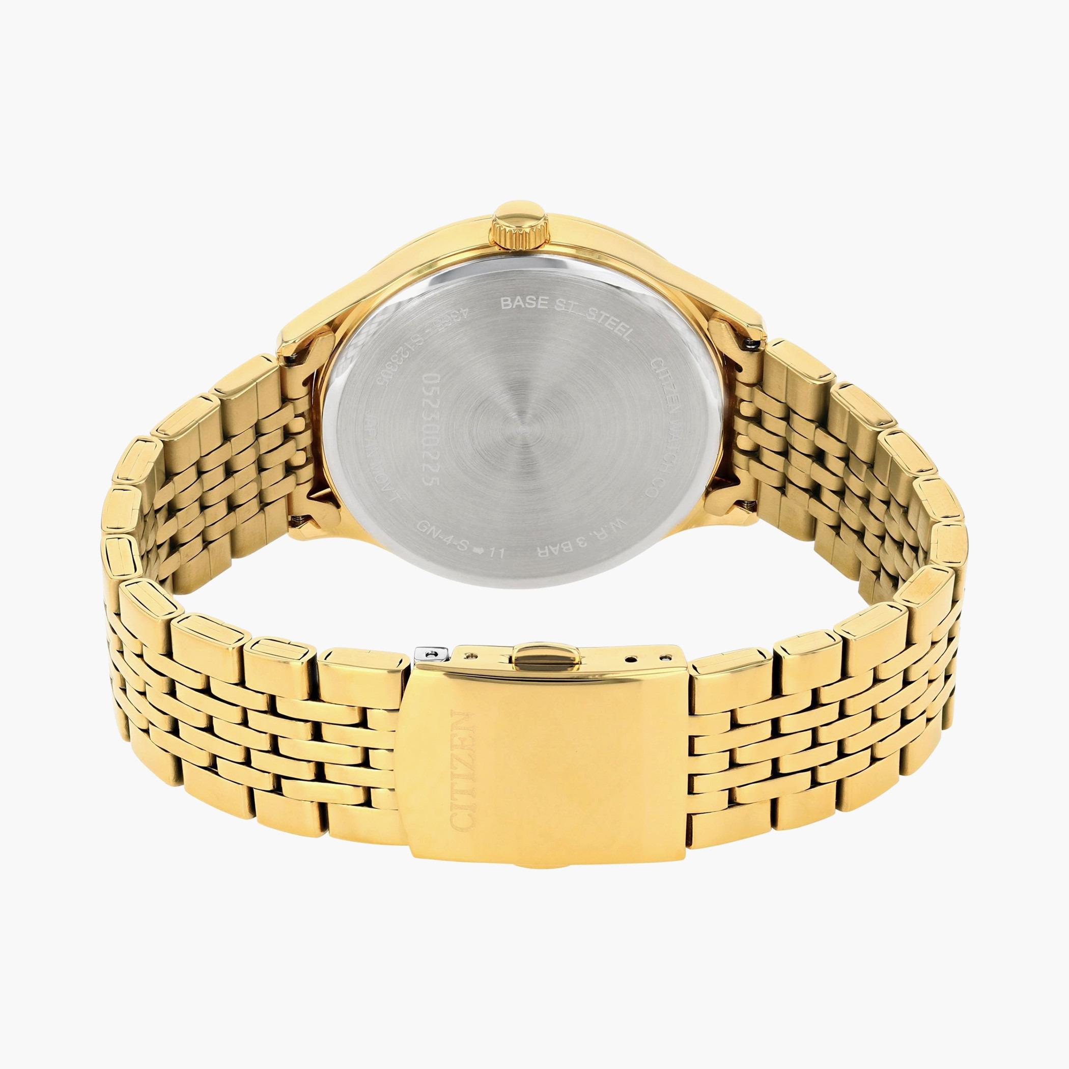 ساعة سيتزن رجال انالوج بسوار ذهبي - DZ0062-58P-men-watchesandjewellery-watches-image-2