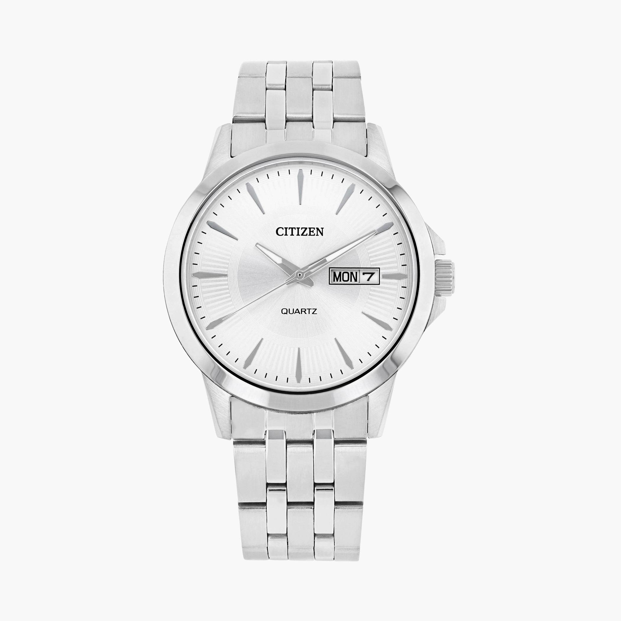 ساعة سيتزن للرجال بسوار فضي - DZ5000-58A-men-watchesandjewellery-watches-image-1