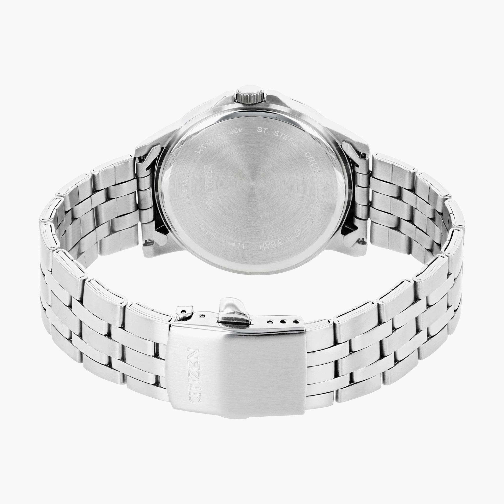 ساعة سيتزن للرجال بسوار فضي - DZ5000-58A-men-watchesandjewellery-watches-image-2
