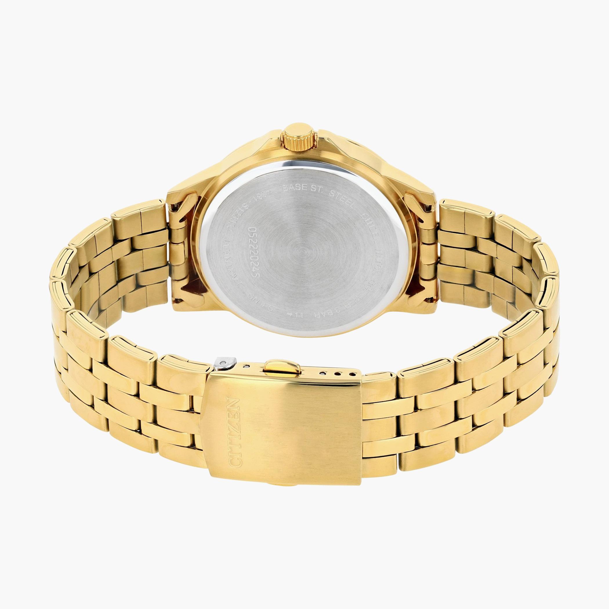 ساعة سيتزن رجال انالوج بسوار ذهبي - DZ5002-52P-men-watchesandjewellery-watches-image-2