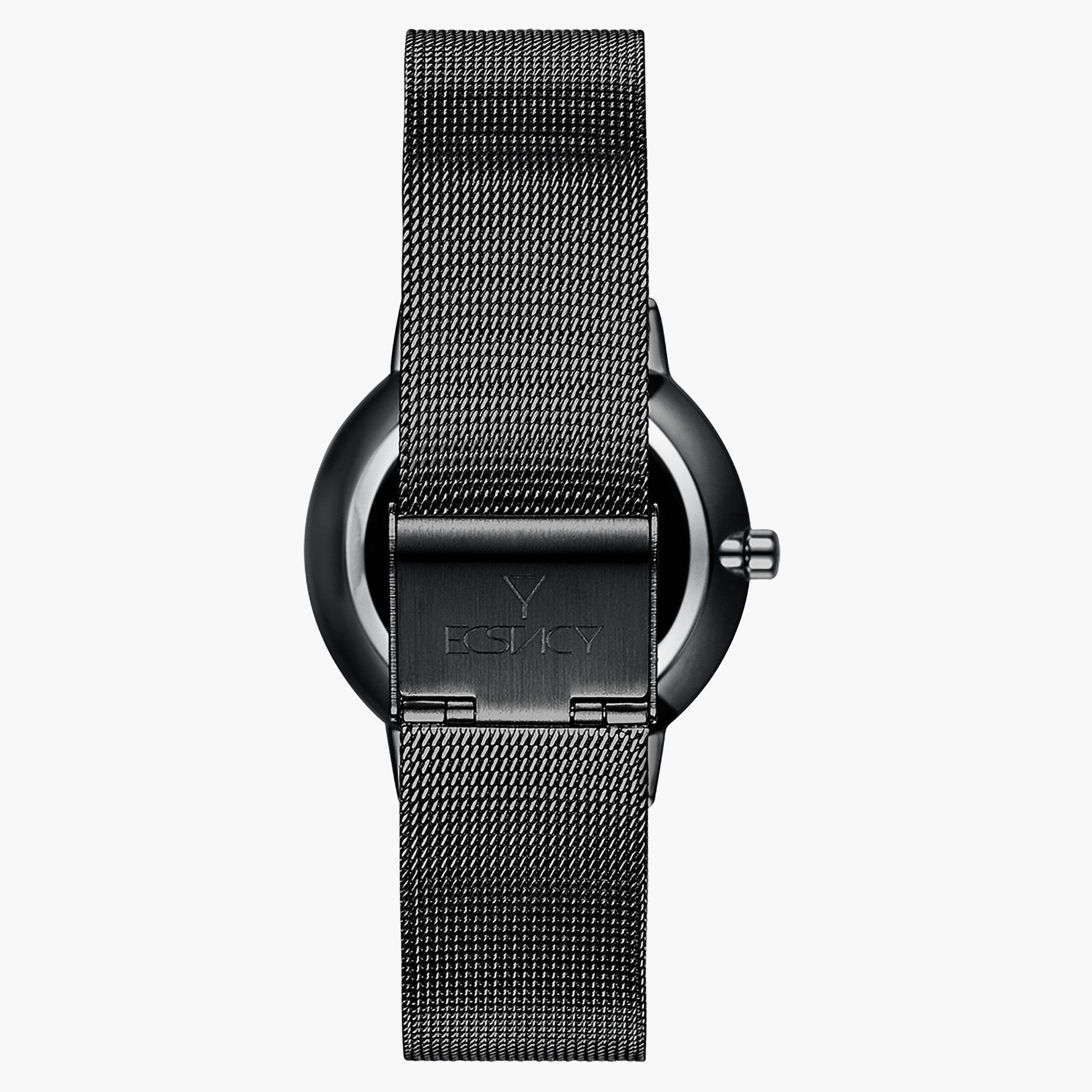 ساعة اكستاسي للنساء بسوار ازرق من الستانلس ستيل - E9510-BMBN-women-watchesandjewellery-watches-image-3