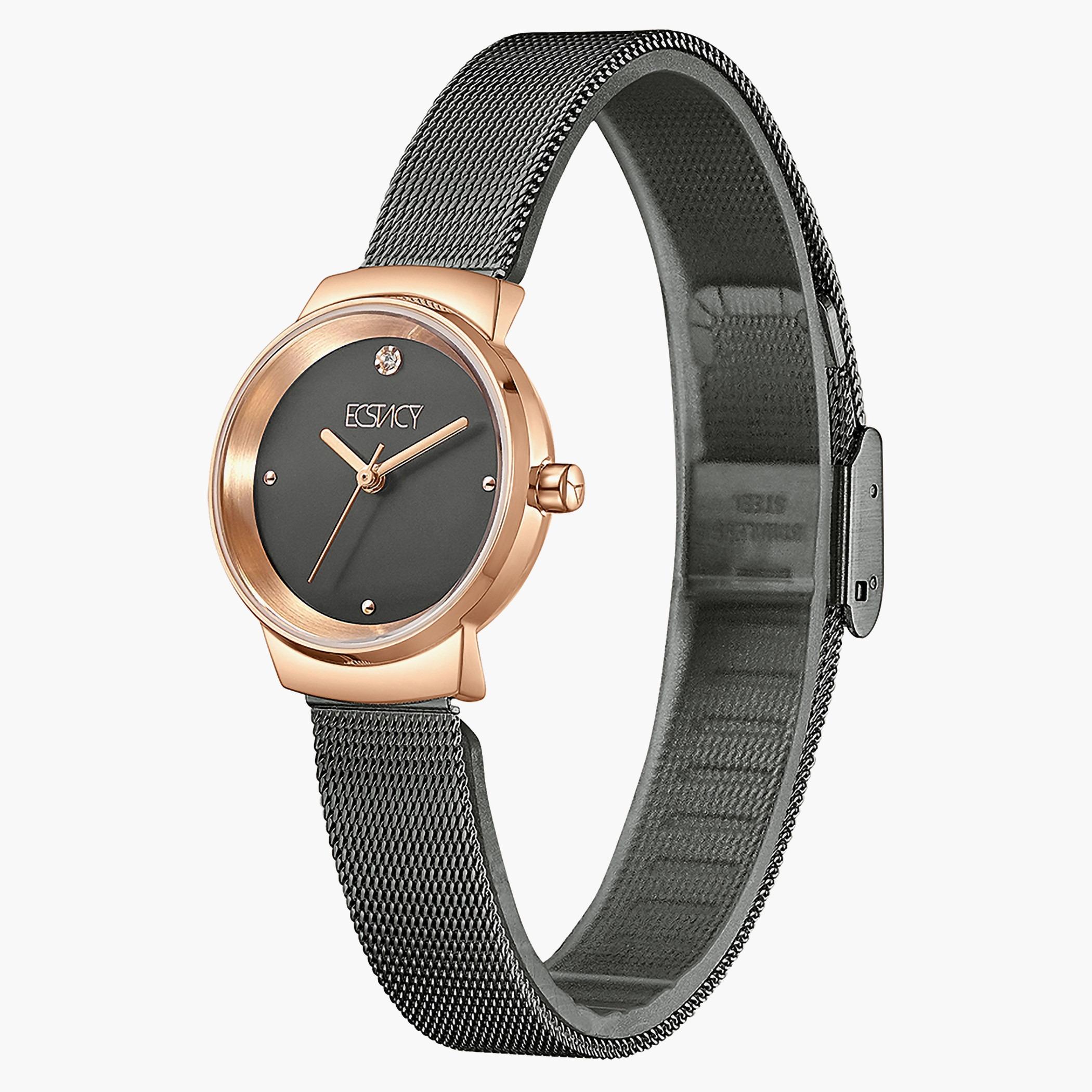 ساعة إكستاسي للنساء بسوار رمادي وسوار من الستانلس ستيل E7511-RBXX-women-watchesandjewellery-watches-image-2
