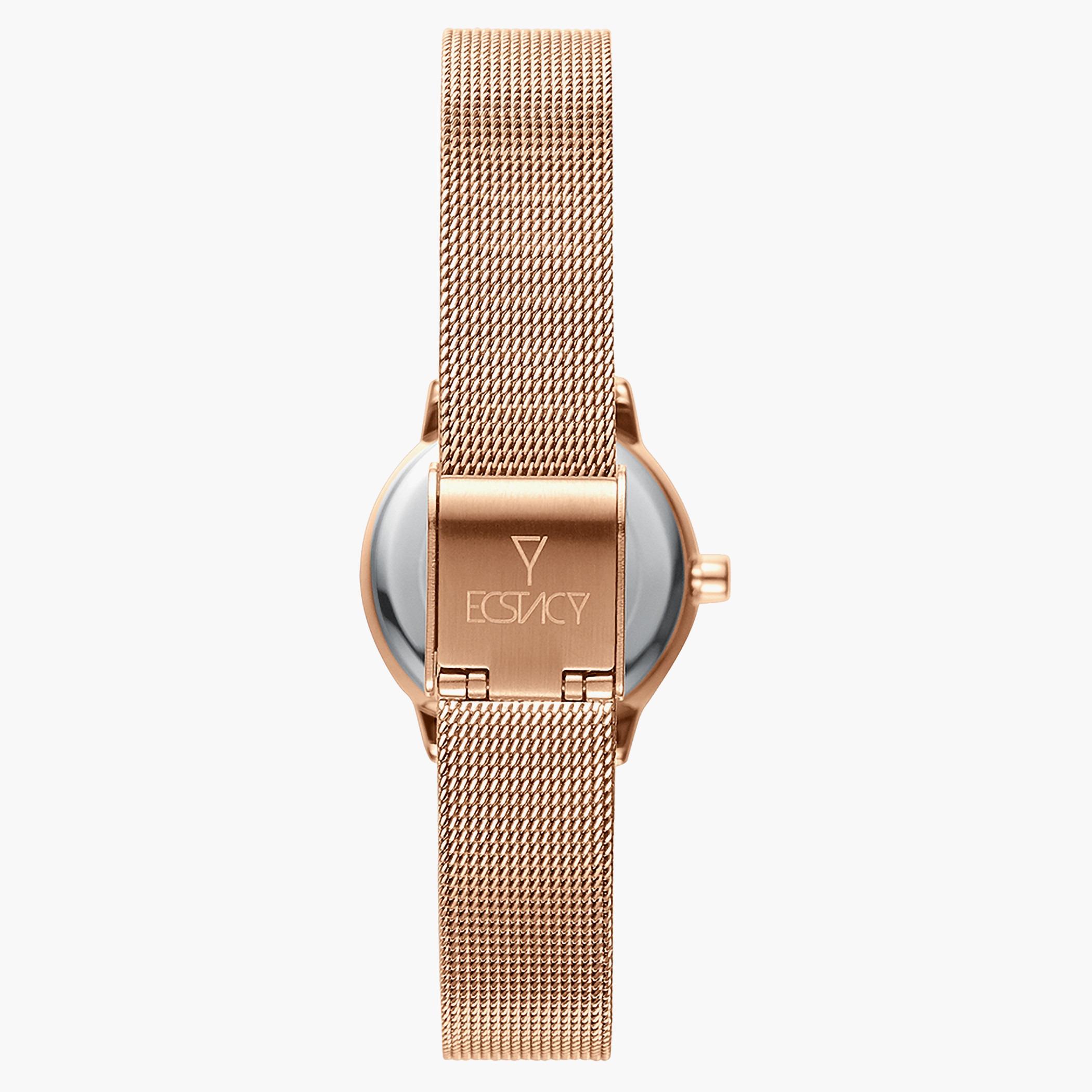 ساعة إكستاسي للنساء بسوار من الستانلس ستيل والذهب الوردي E7511-RBKK-women-watchesandjewellery-watches-image-3