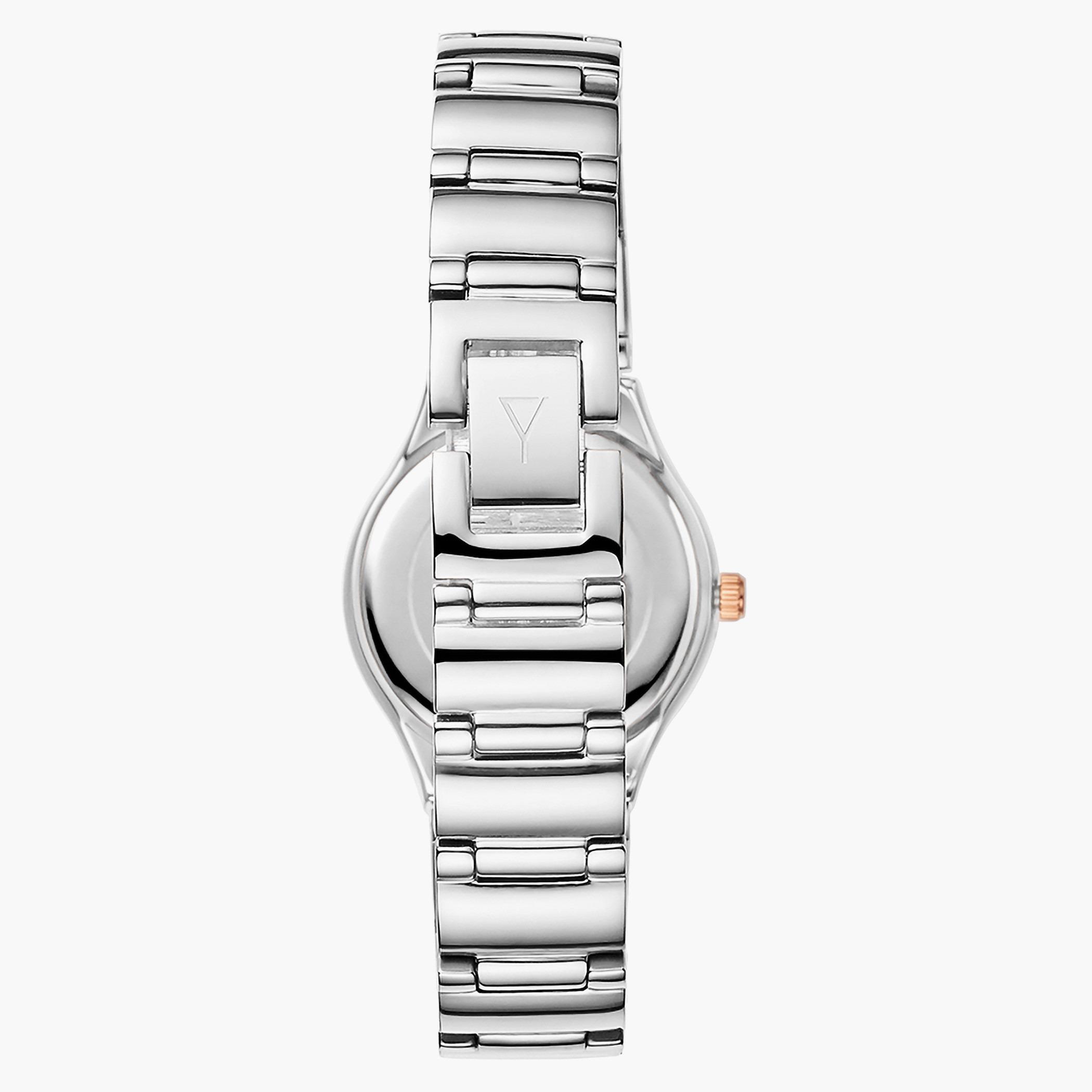 ساعة إكستاسي للنساء بسوار من الستانلس ستيل وسوار اللؤلؤ E6512-SBSM-women-watchesandjewellery-watches-image-3