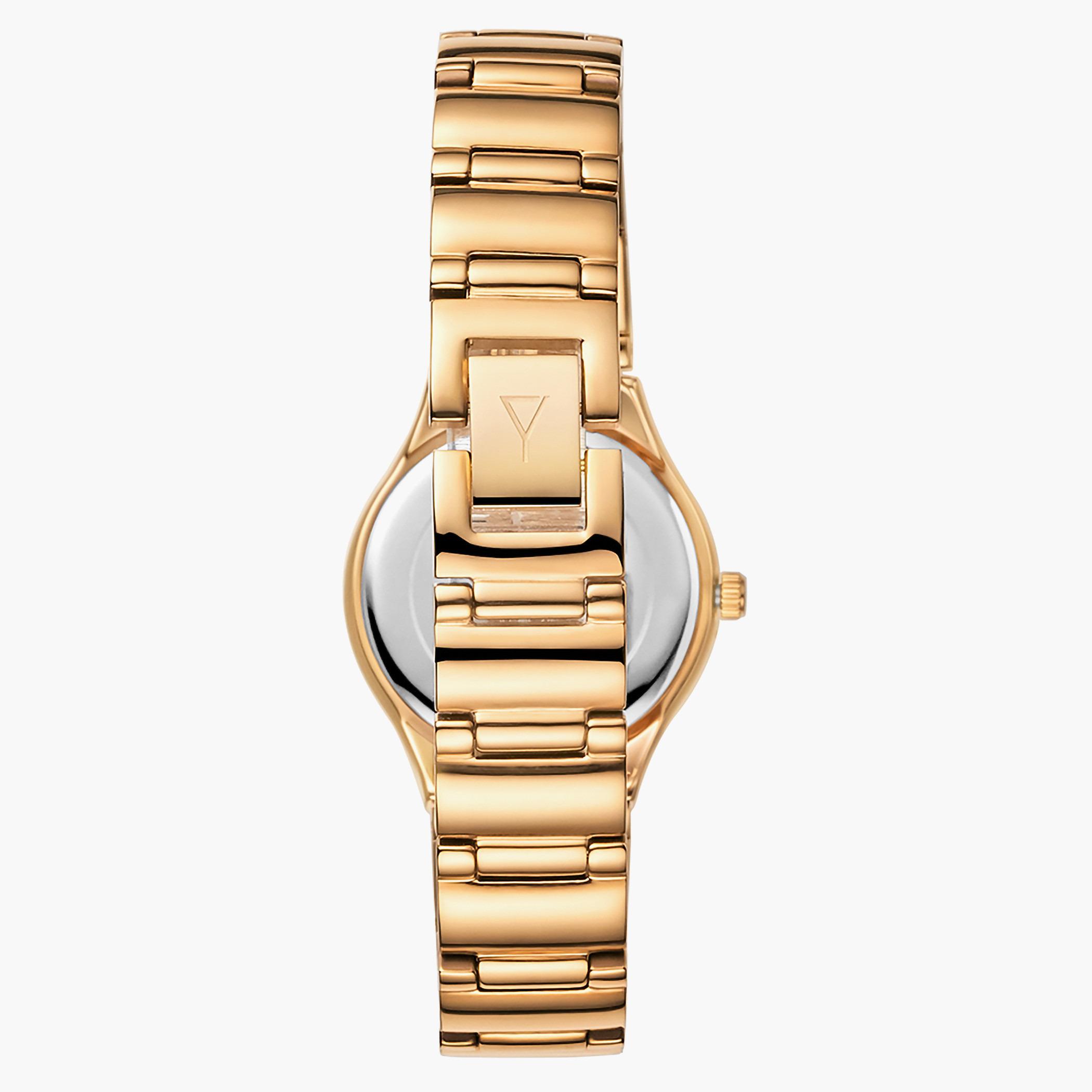 ساعة إكستاسي للنساء بسوار من الستانلس ستيل وسوار لؤلؤ E6512-GBGM-women-watchesandjewellery-watches-image-3