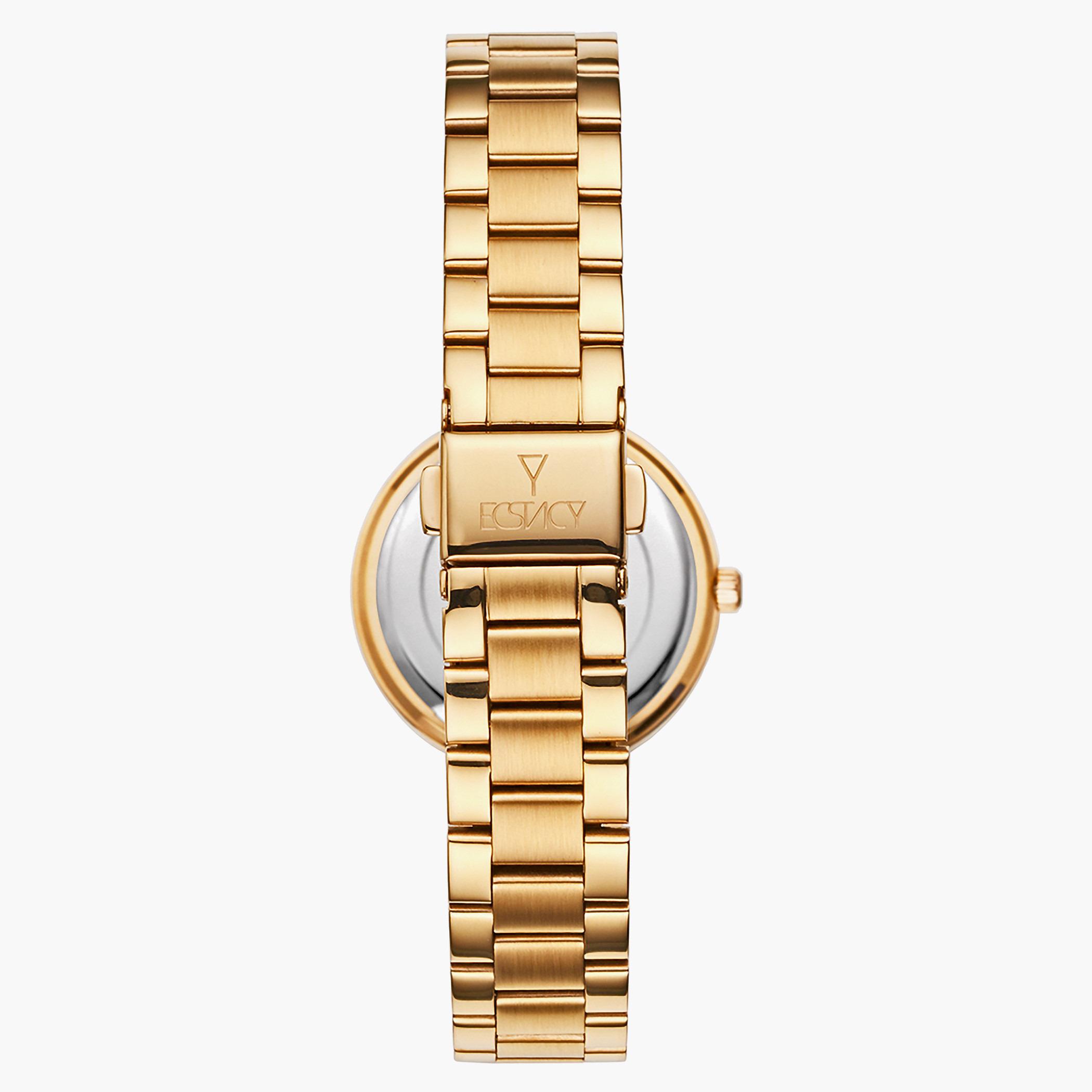 ساعة إكستاسي للنساء بسوار فضي من الستانلس ستيل - E5677-GBGS-women-watchesandjewellery-watches-image-3