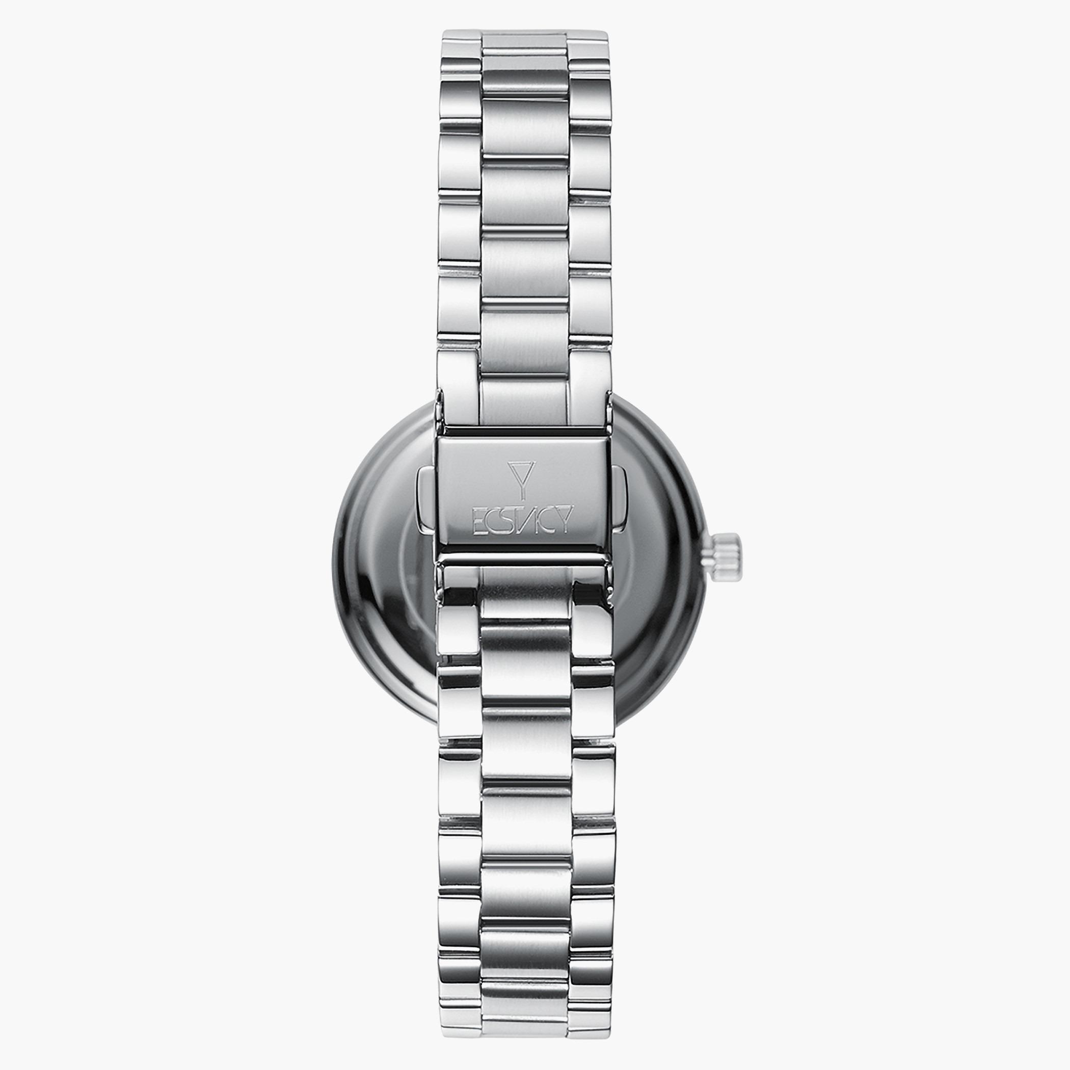 ساعة إكستاسي للنساء بسوار أزرق من الستانلس ستيل - E5677-SBSL-women-watchesandjewellery-watches-image-3