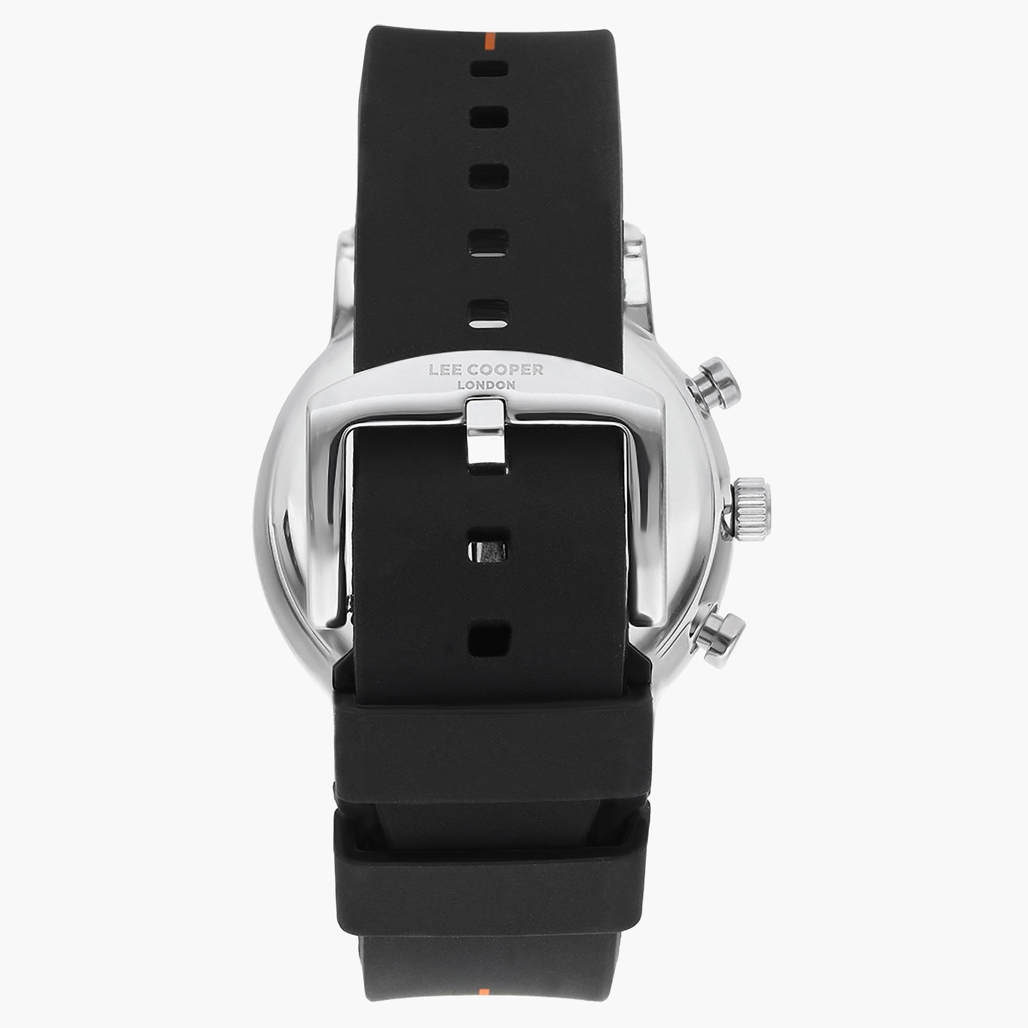  لي كوبر ساعة للرجال بسوار اسود كرونوغراف - LC07194.351-men-watchesandjewellery-watches-image-3