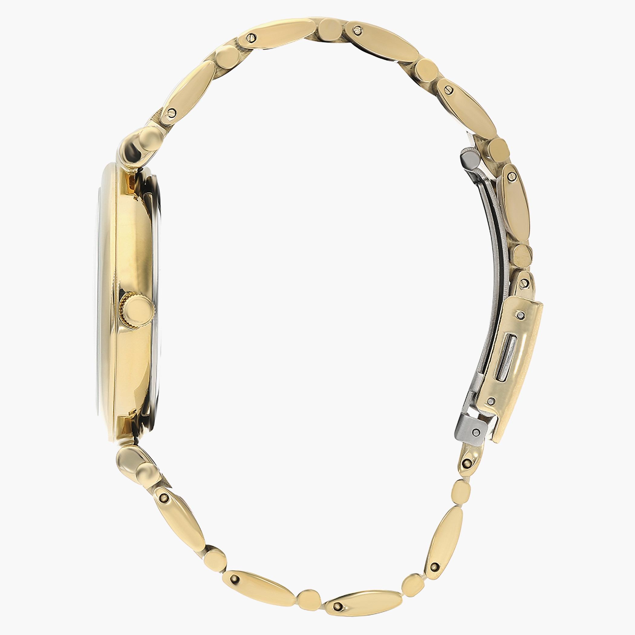 Lee Cooper Women Metal Gold Strap Analog Watch - LC07226.110-women-watchesandjewellery-watches-image-2