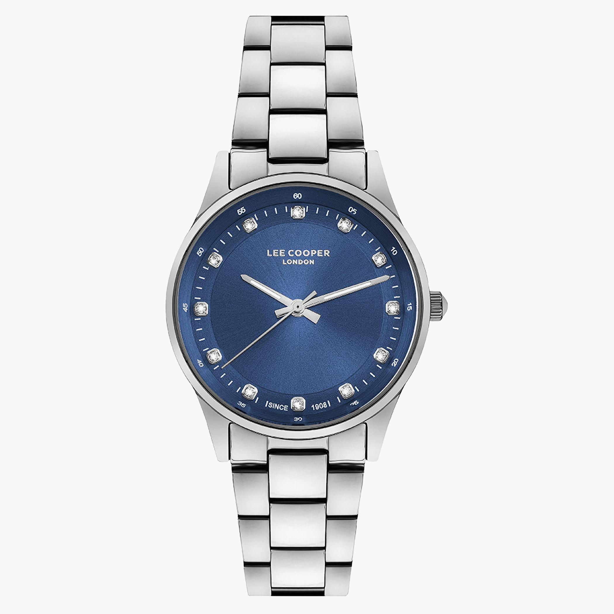 Lee Cooper Women Metal Dark Blue Strap Analog Watch - LC07236.380-women-watchesandjewellery-watches-image-1