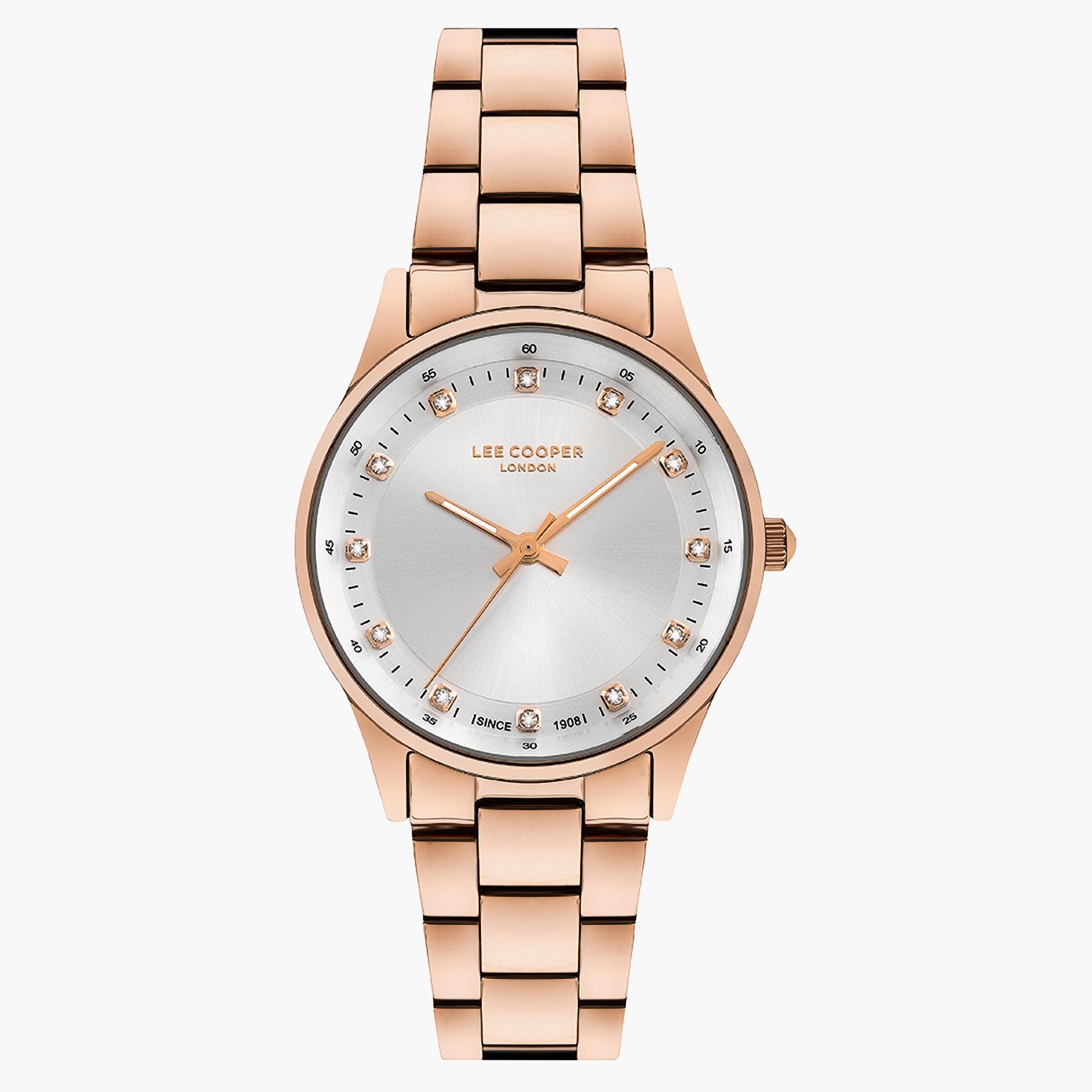 Lee Cooper Women Metal Silver Strap Analog Watch - LC07236.430-women-watchesandjewellery-watches-image-1