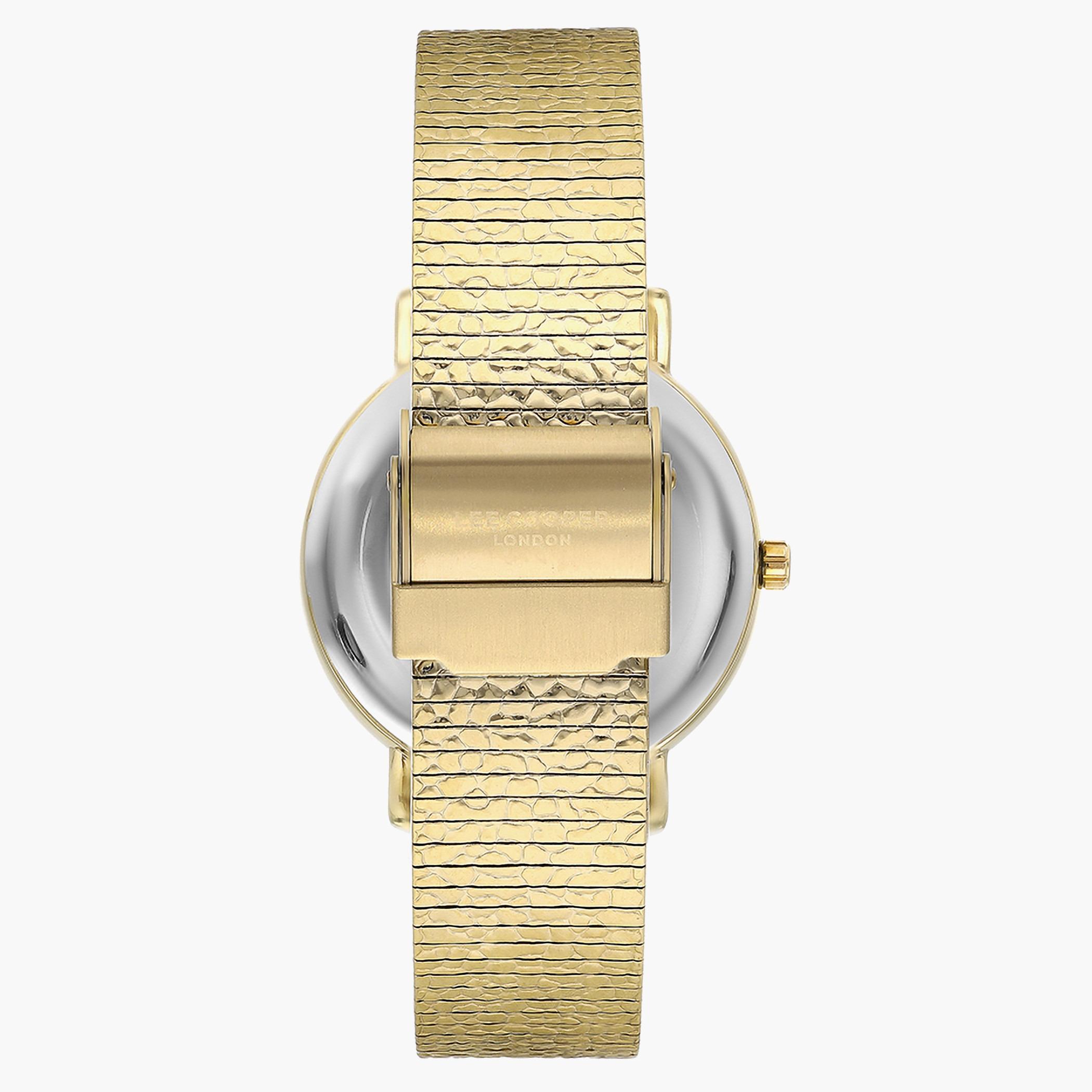 لي كوبرساعة تناظرية للنساء بعقارب وسوار معدني ابيض للنساء - LC07239.120-women-watchesandjewellery-watches-image-3