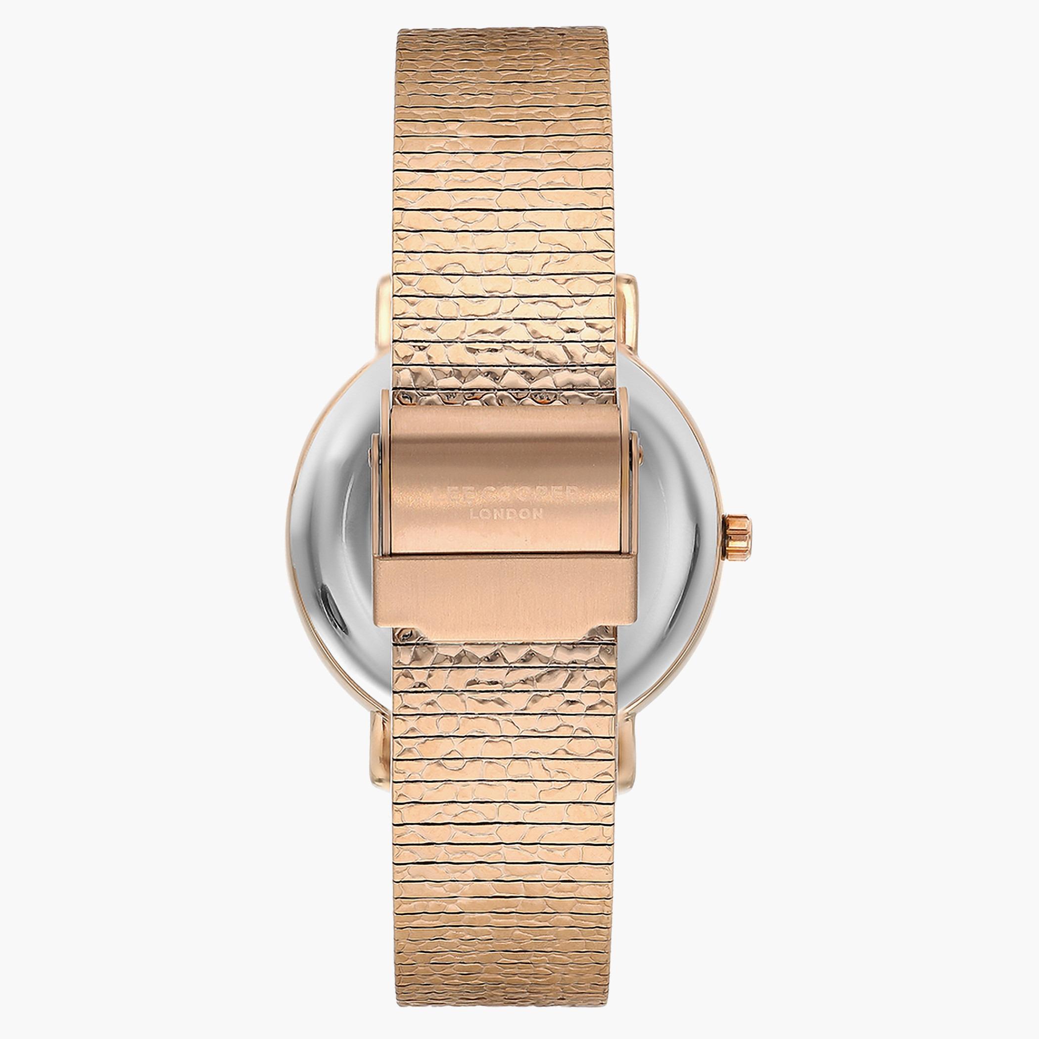 لي كوبرساعة تناظرية للنساء بعقارب وسوار معدني فضي للنساء - LC07239.430-women-watchesandjewellery-watches-image-3