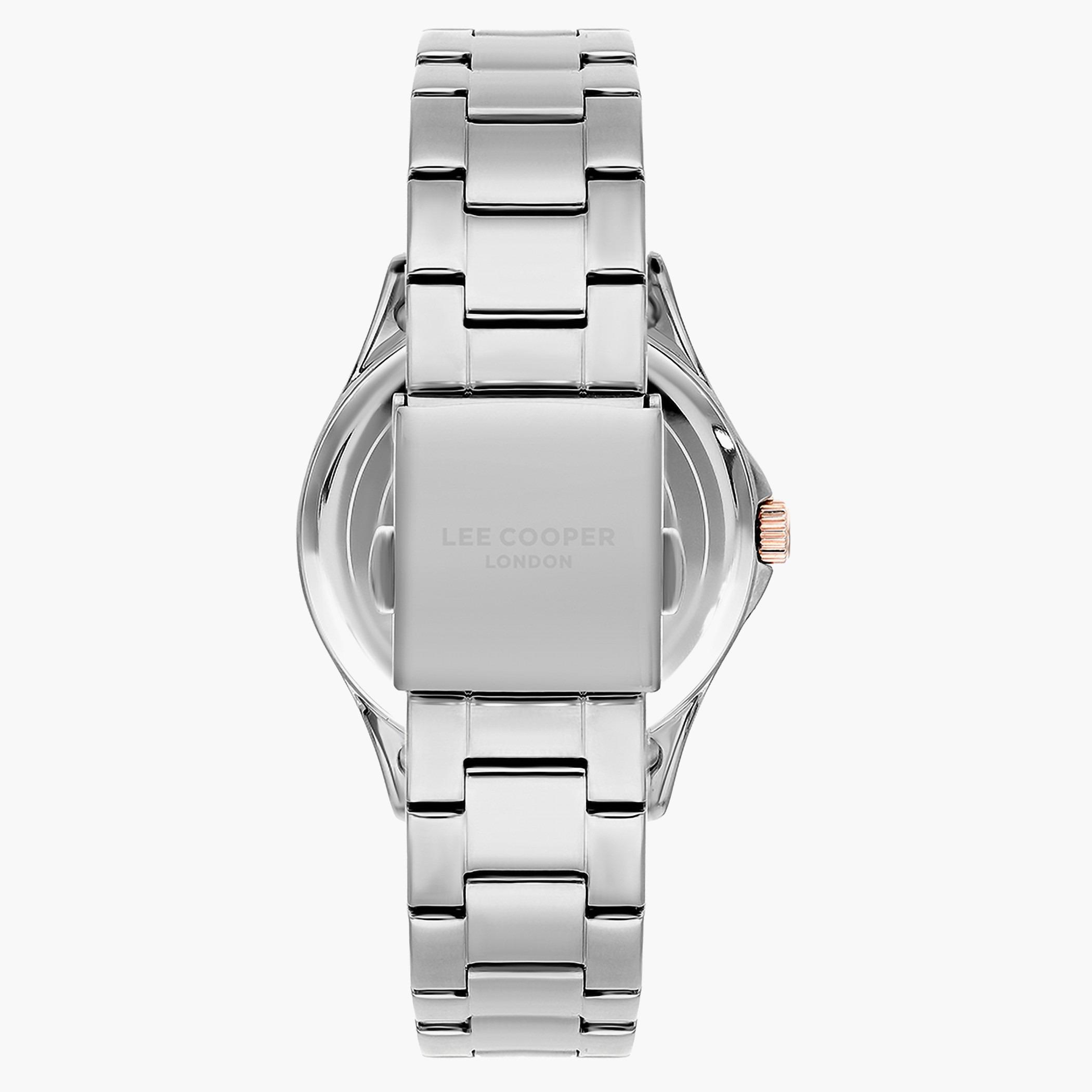 لي كوبر ساعة تناظرية للنساء بسوار غامق أزرق من المعدن - LC07244.390-women-watchesandjewellery-watches-image-3