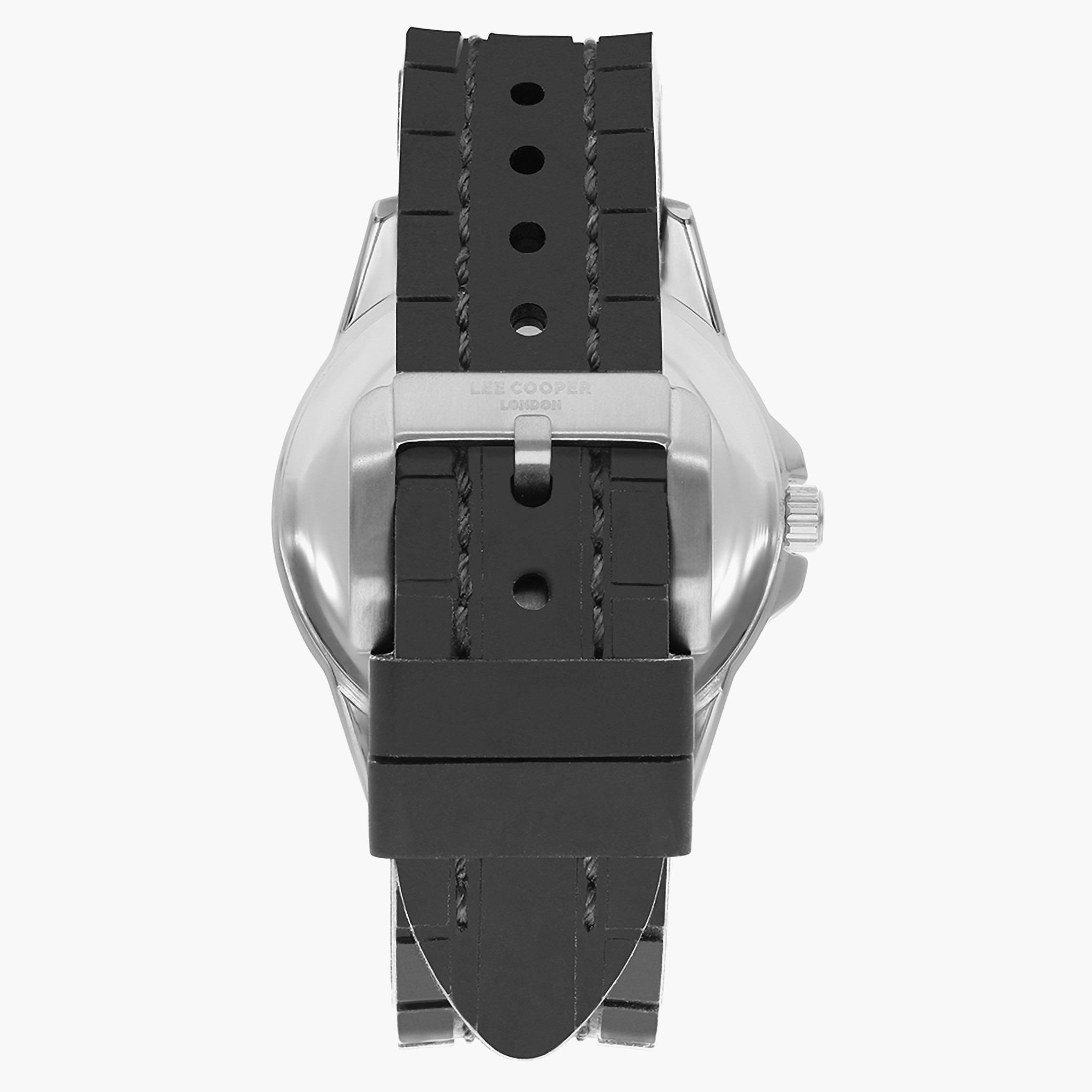 لي كوبرساعة تناظرية للرجال بسوار بندقي معدني من السليكون - LC07262.361-men-watchesandjewellery-watches-image-3